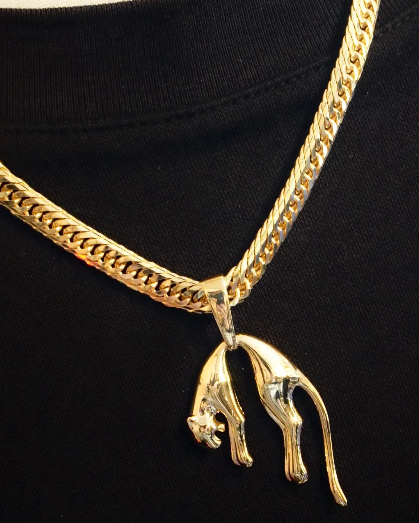 K18 パンサーペンダント⁎⁺˳✧༚