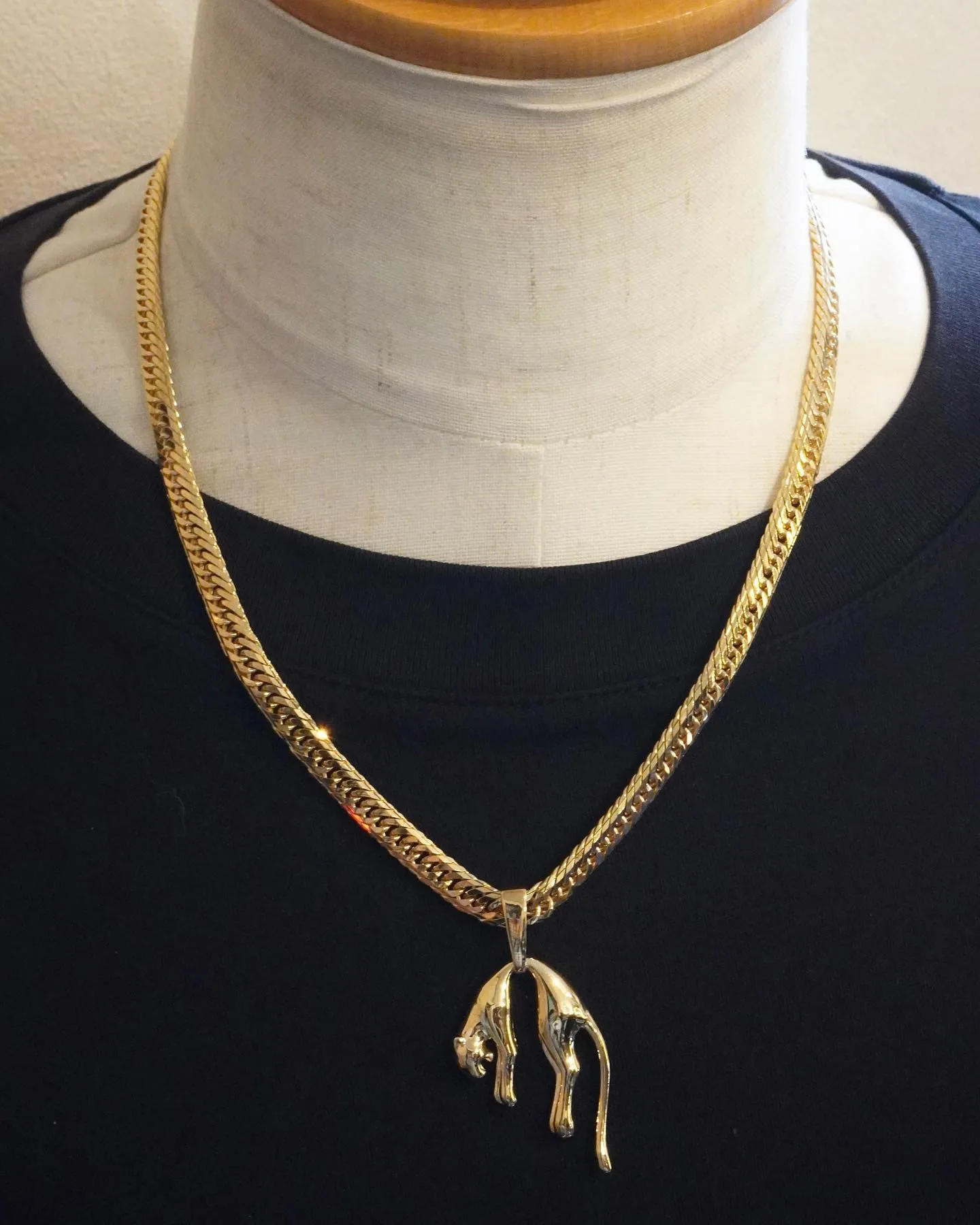 K18 パンサーペンダント⁎⁺˳✧༚