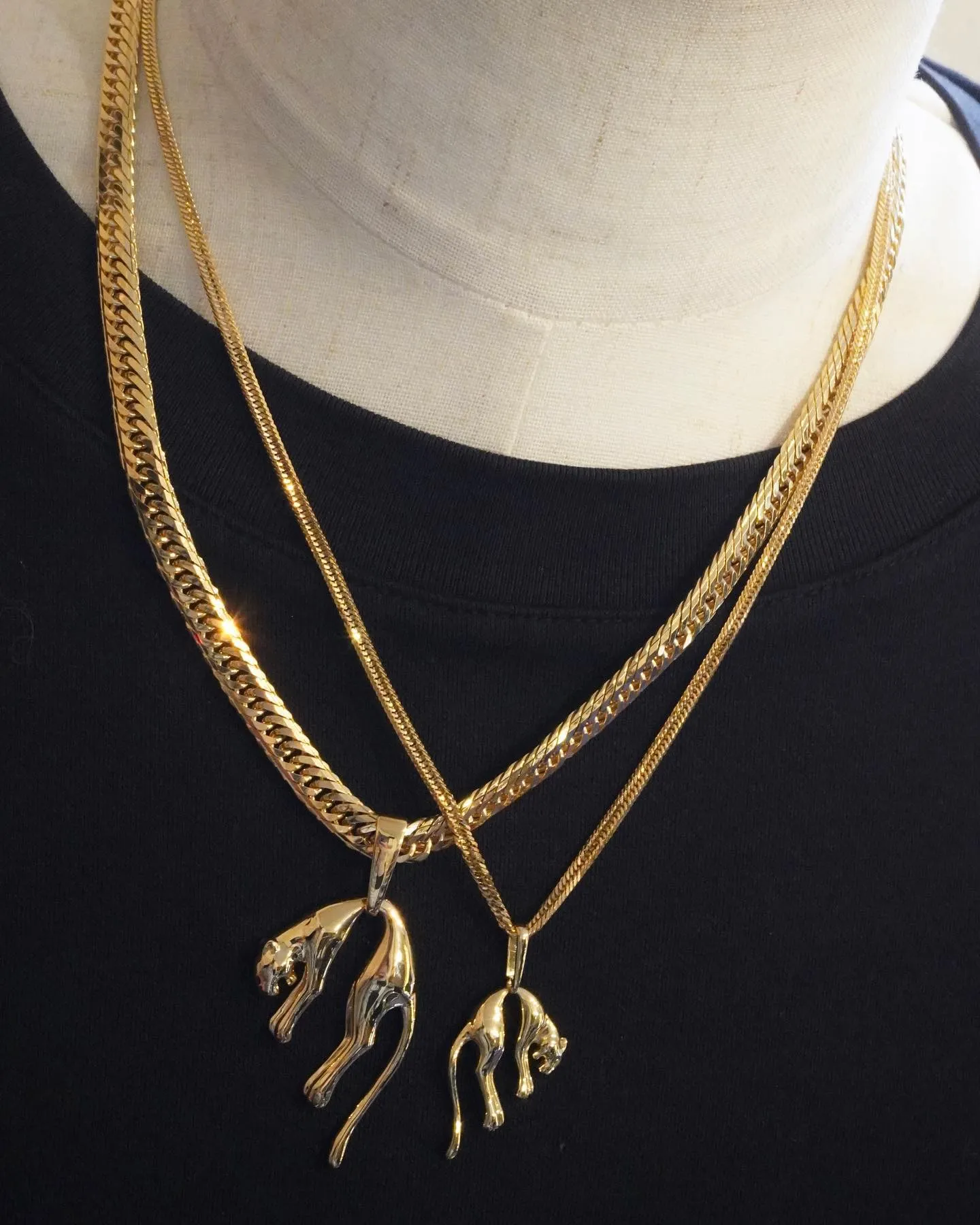 K18 パンサーペンダント⁎⁺˳✧༚