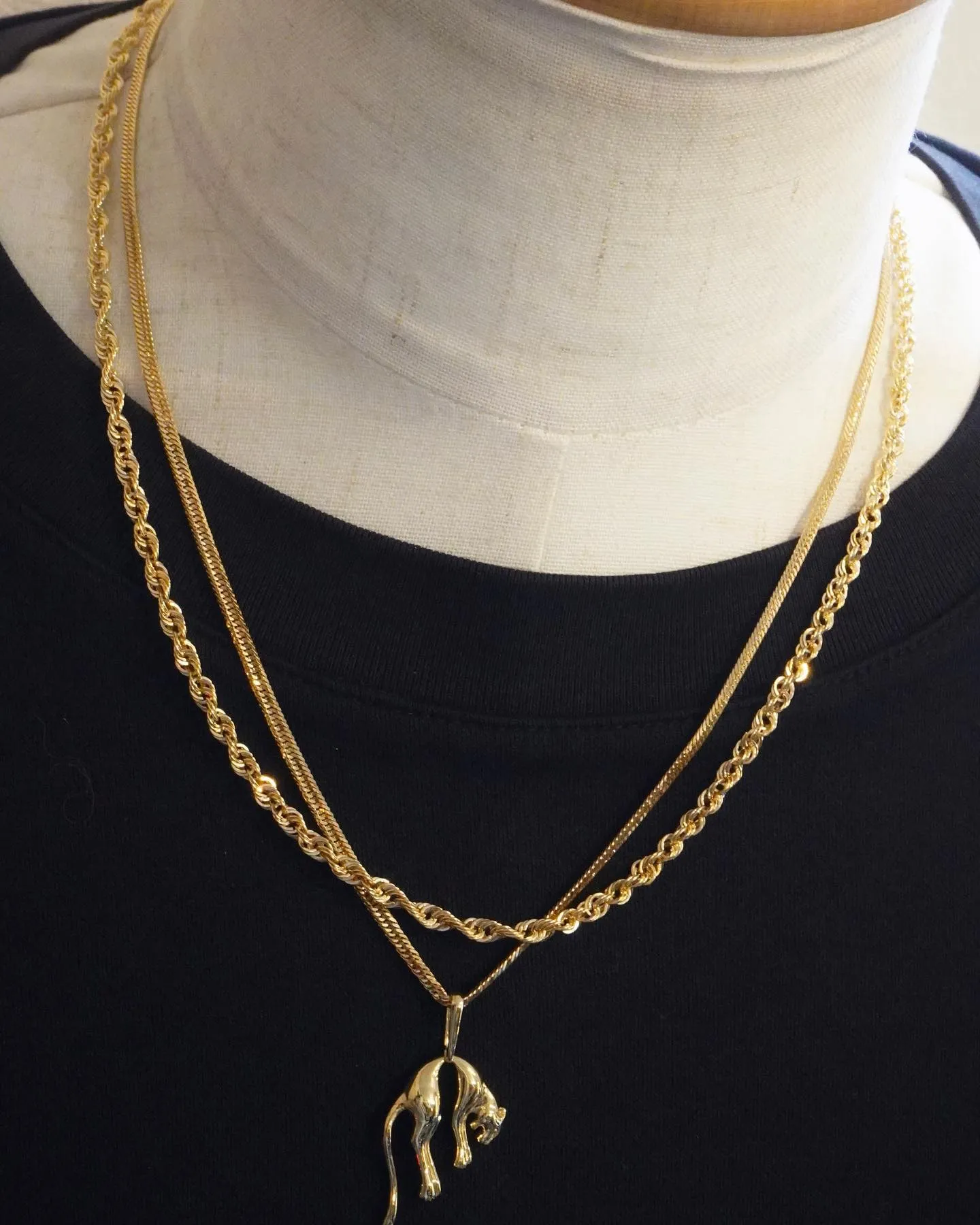 K18 パンサーペンダント⁎⁺˳✧༚