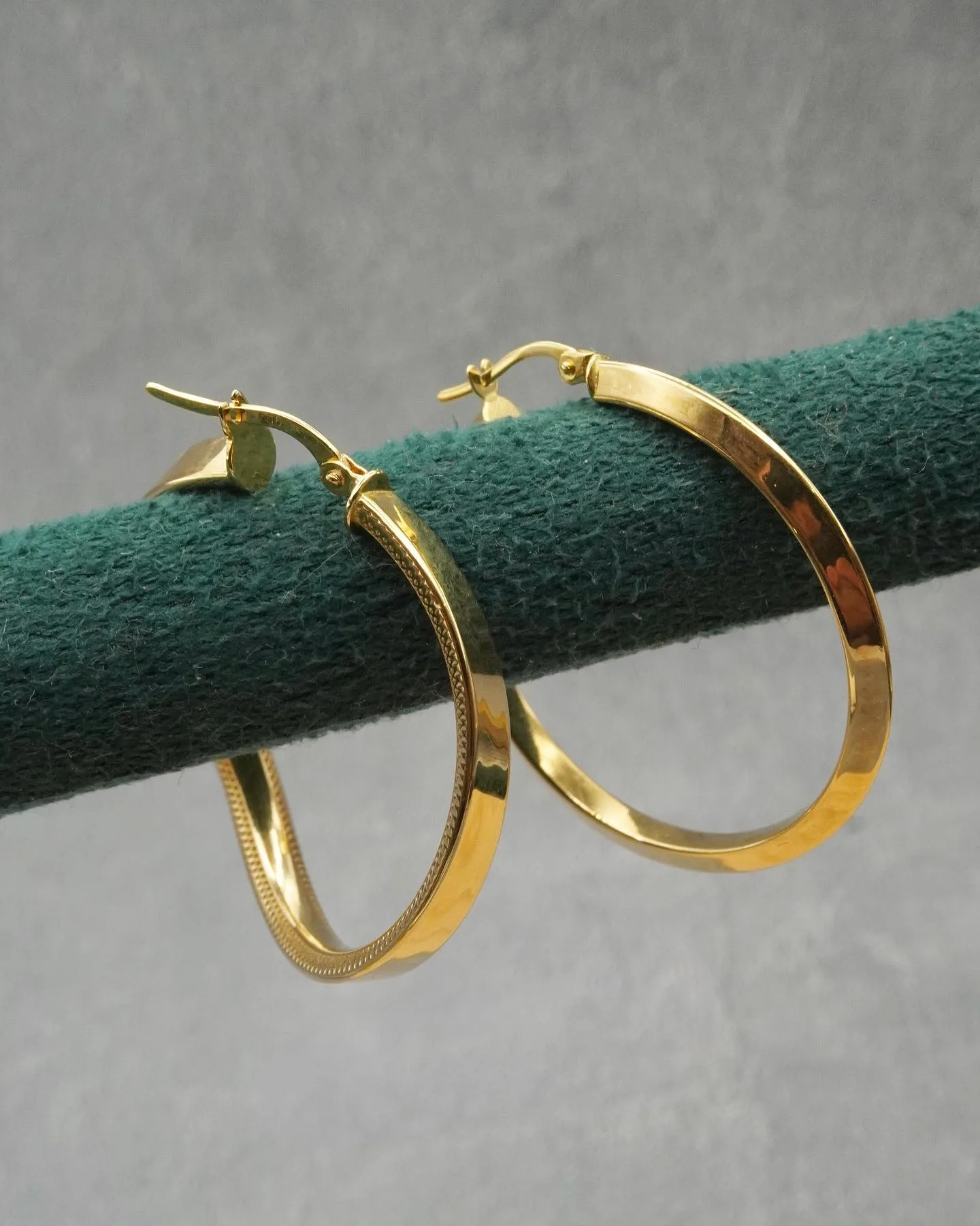 K18フープピアス⁎⁺˳✧༚