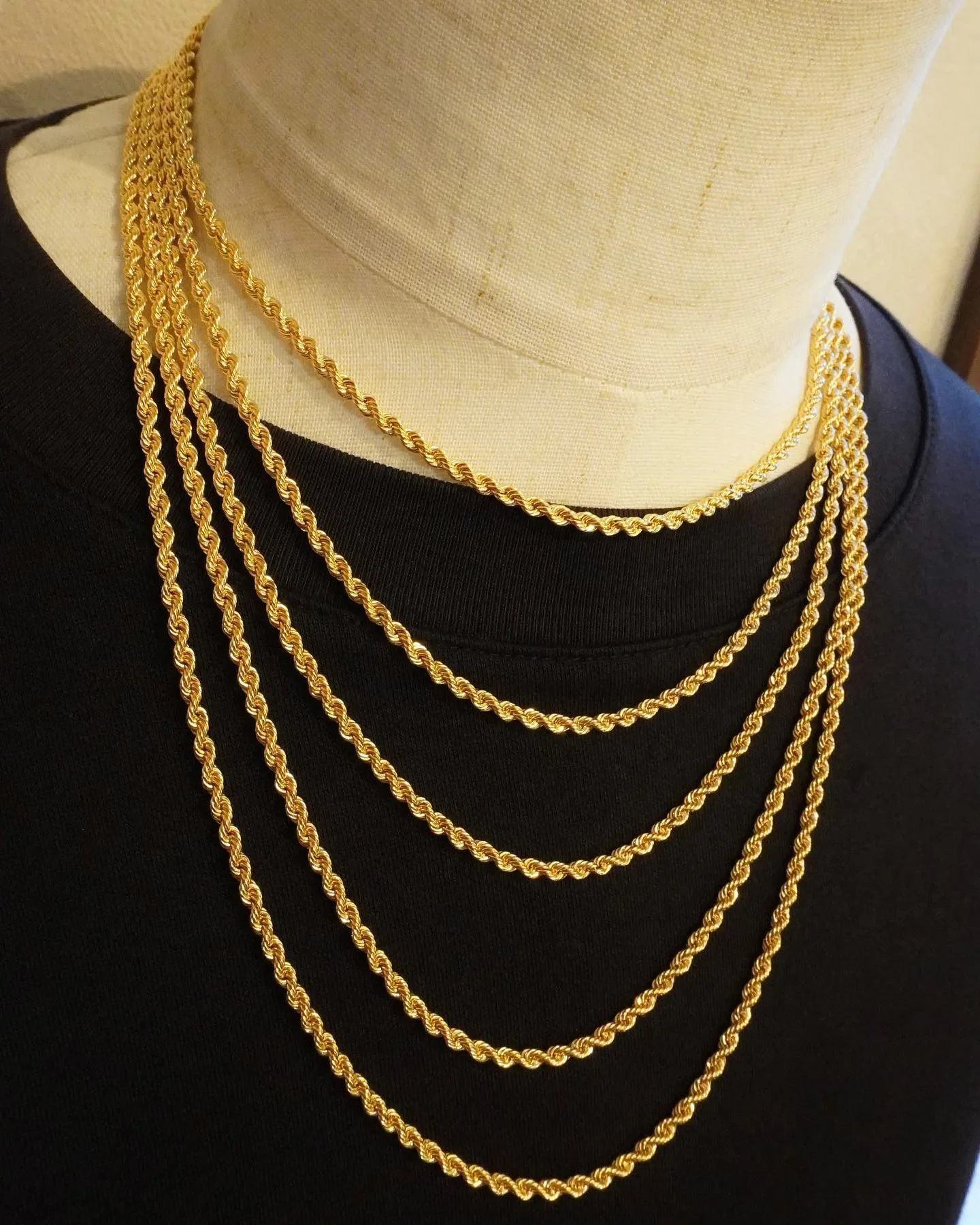 K18 ロープチェーン⁎⁺˳✧༚