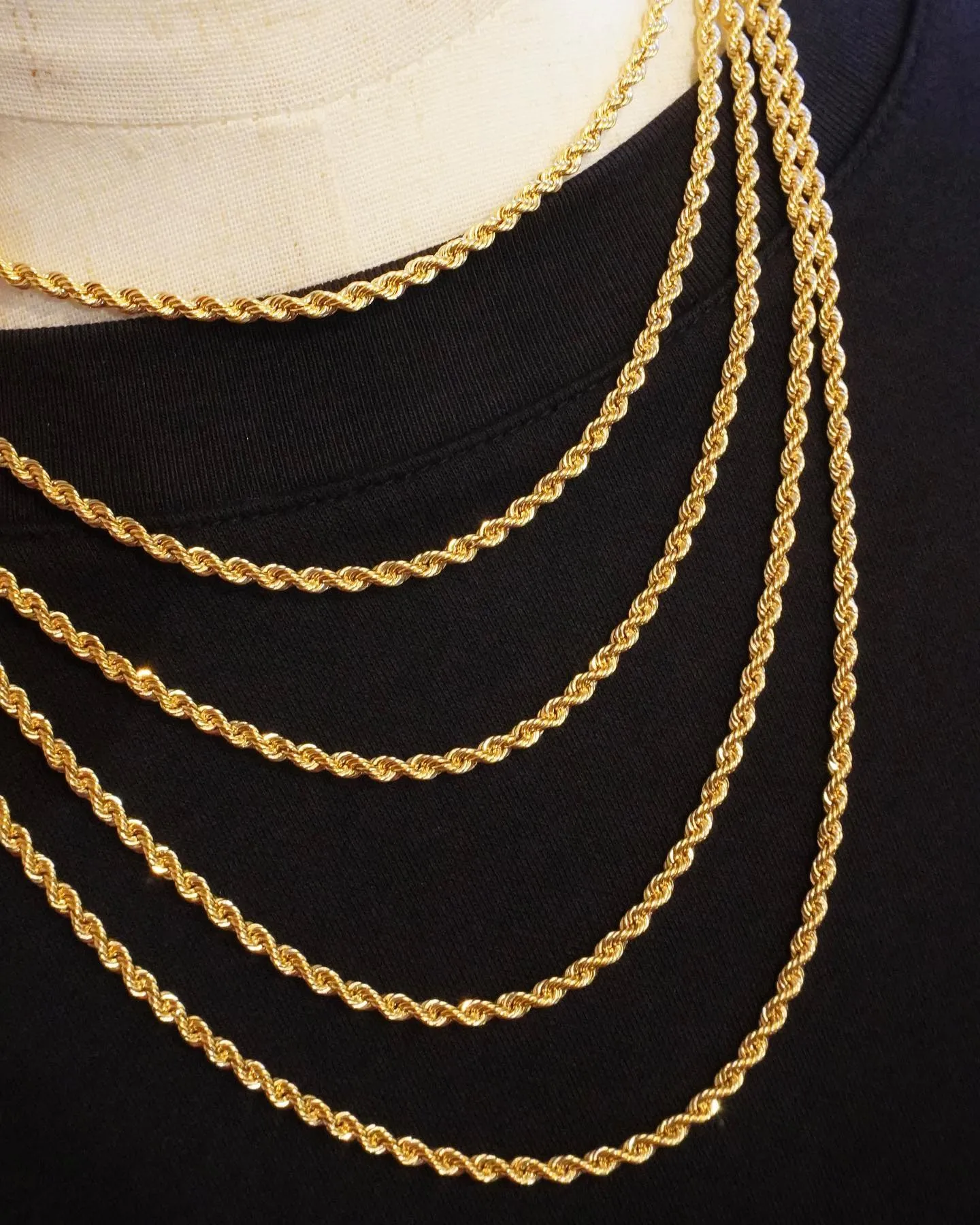 K18 ロープチェーン⁎⁺˳✧༚