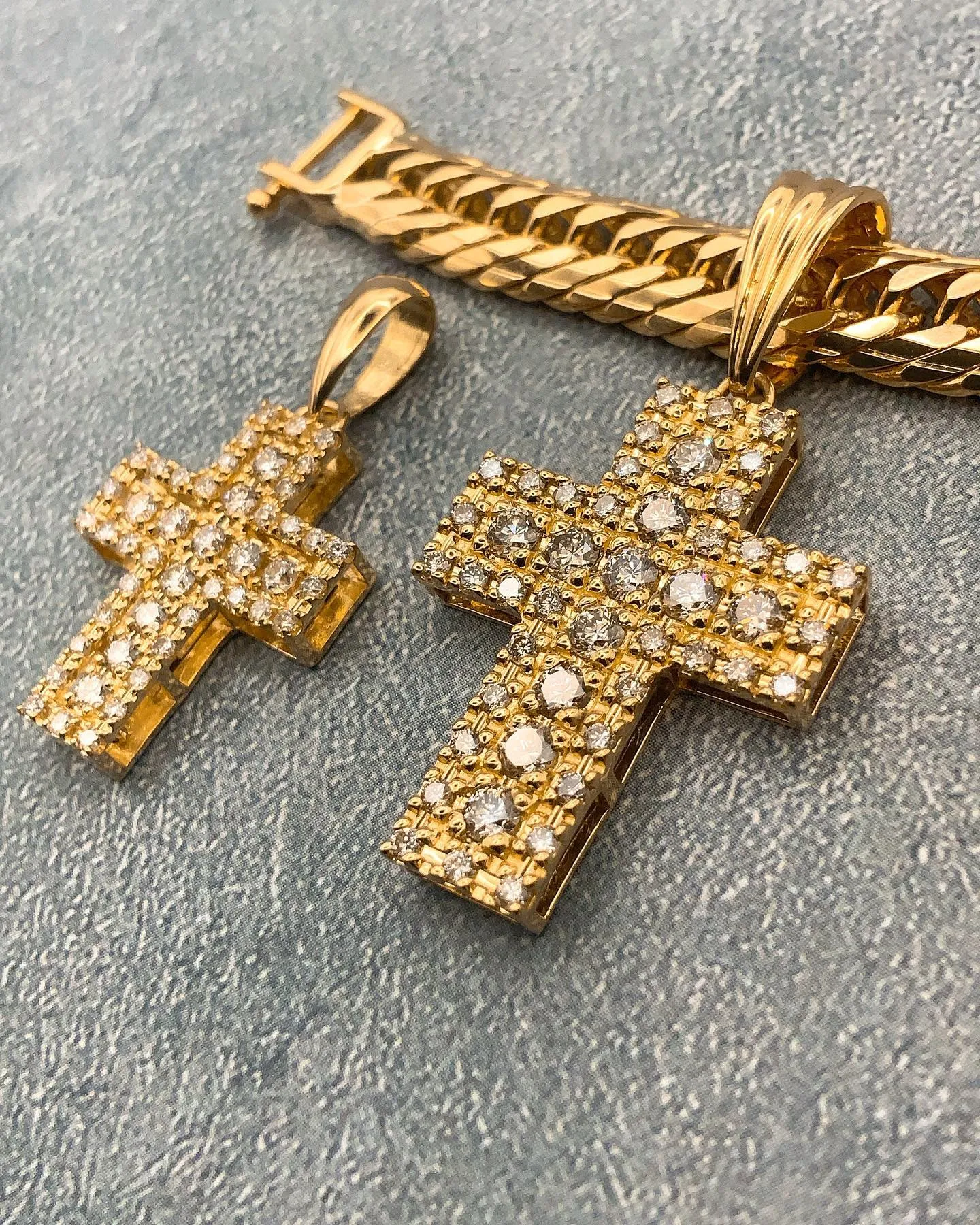 K18 ダイヤモンドクロスLL⁎⁺˳✧༚