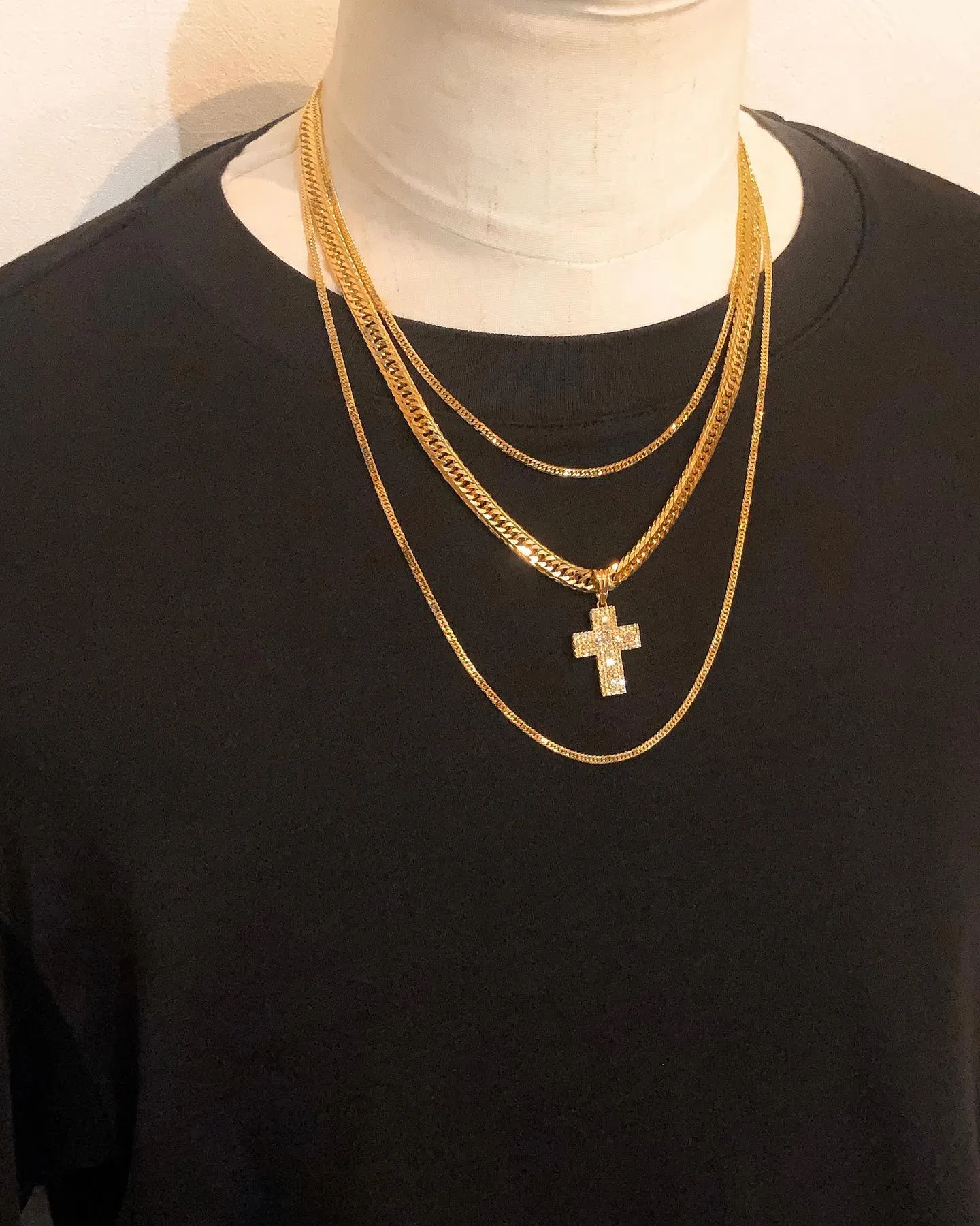 K18 ダイヤモンドクロスLL⁎⁺˳✧༚