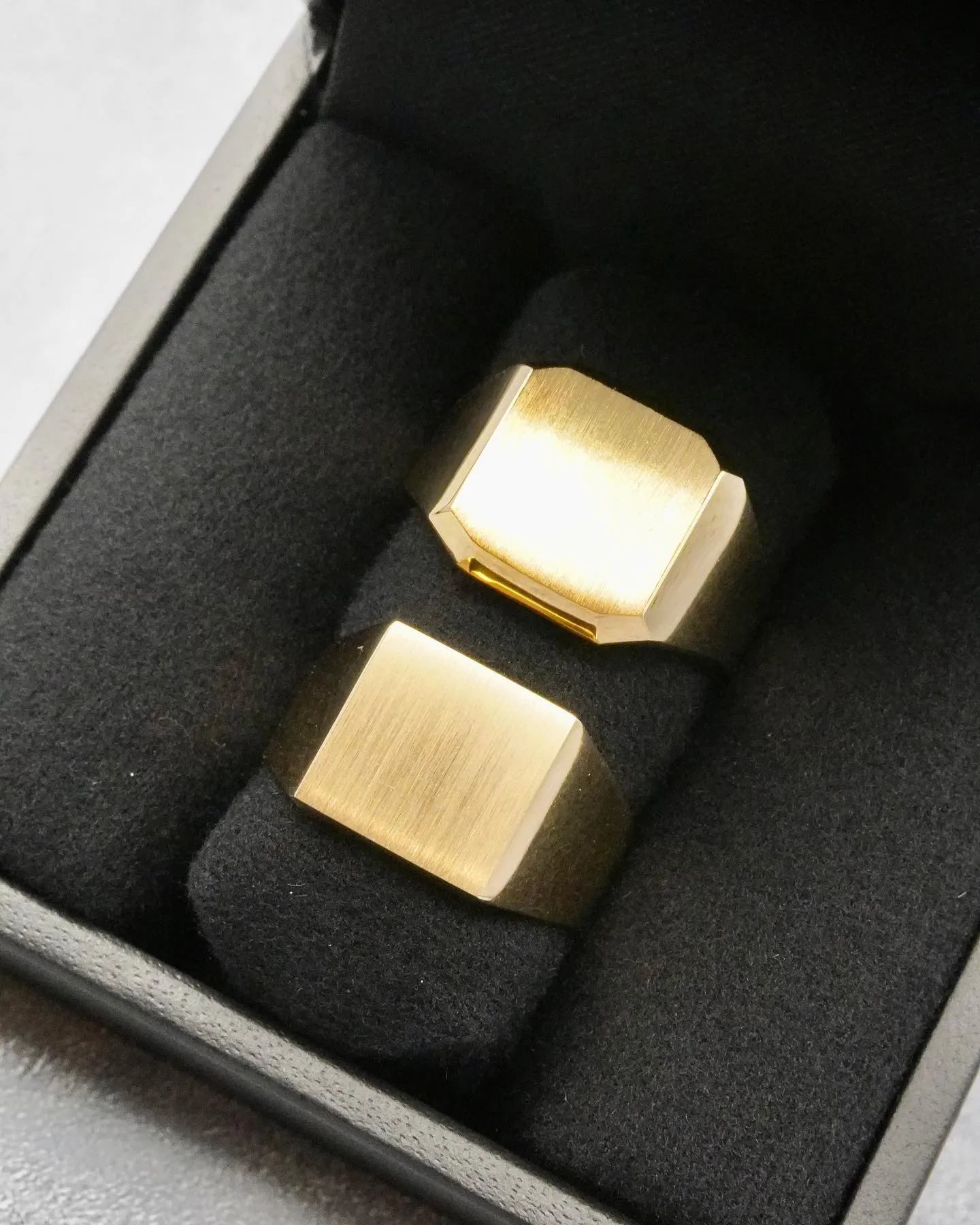 K18 印台&シグネットリング⁎⁺˳✧༚