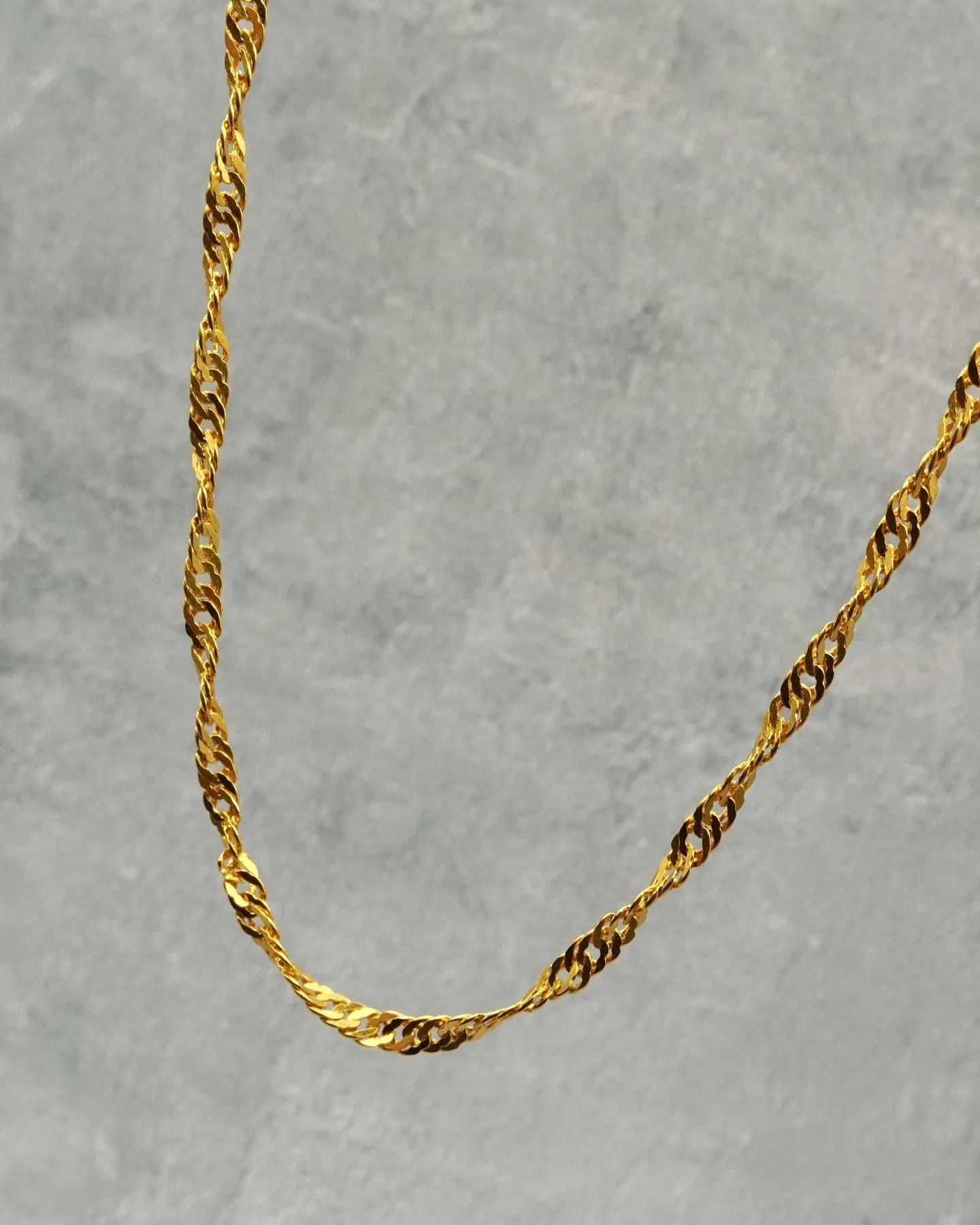 K24 スクリューネックレス⁎⁺˳✧༚