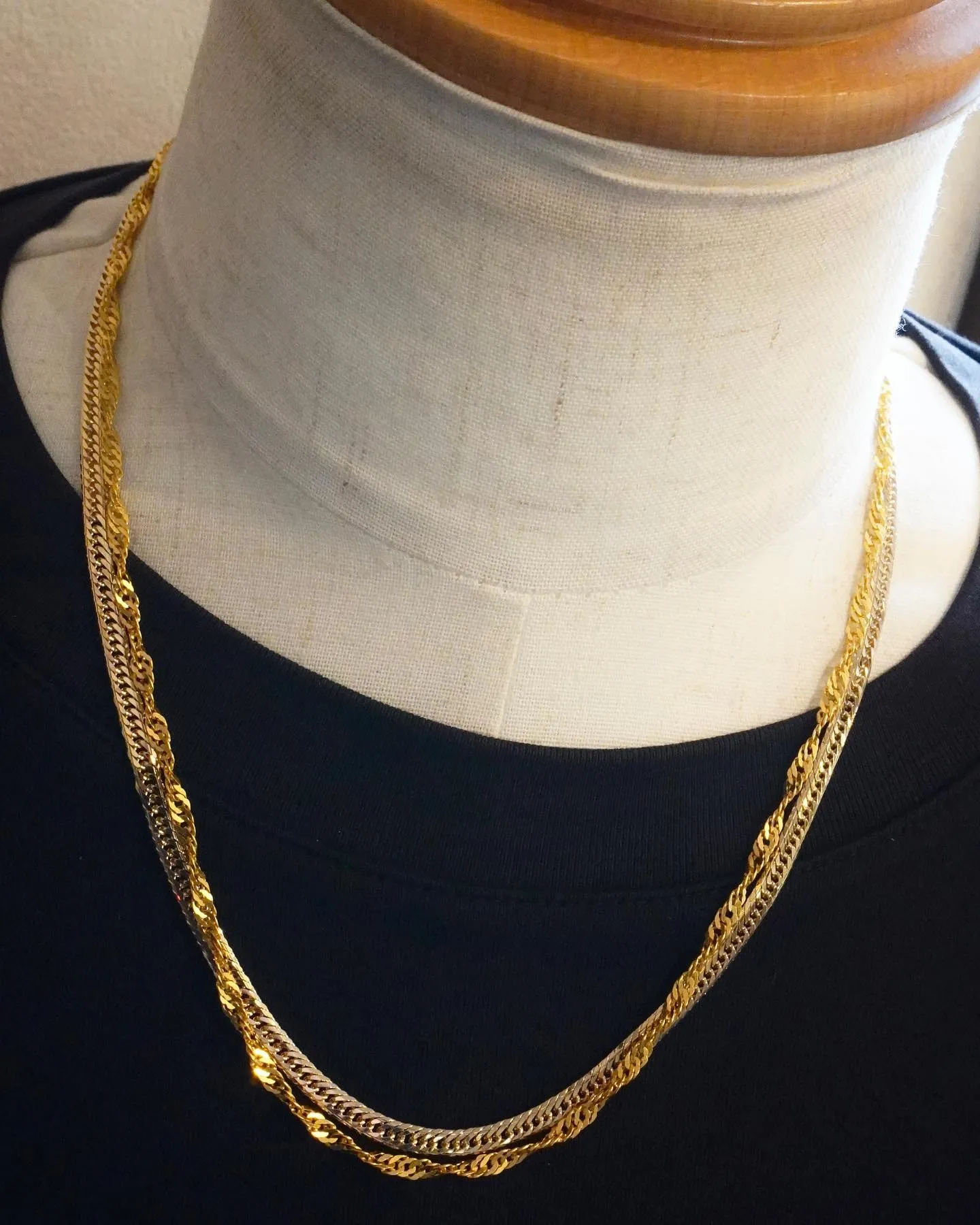 K24 スクリューネックレス⁎⁺˳✧༚