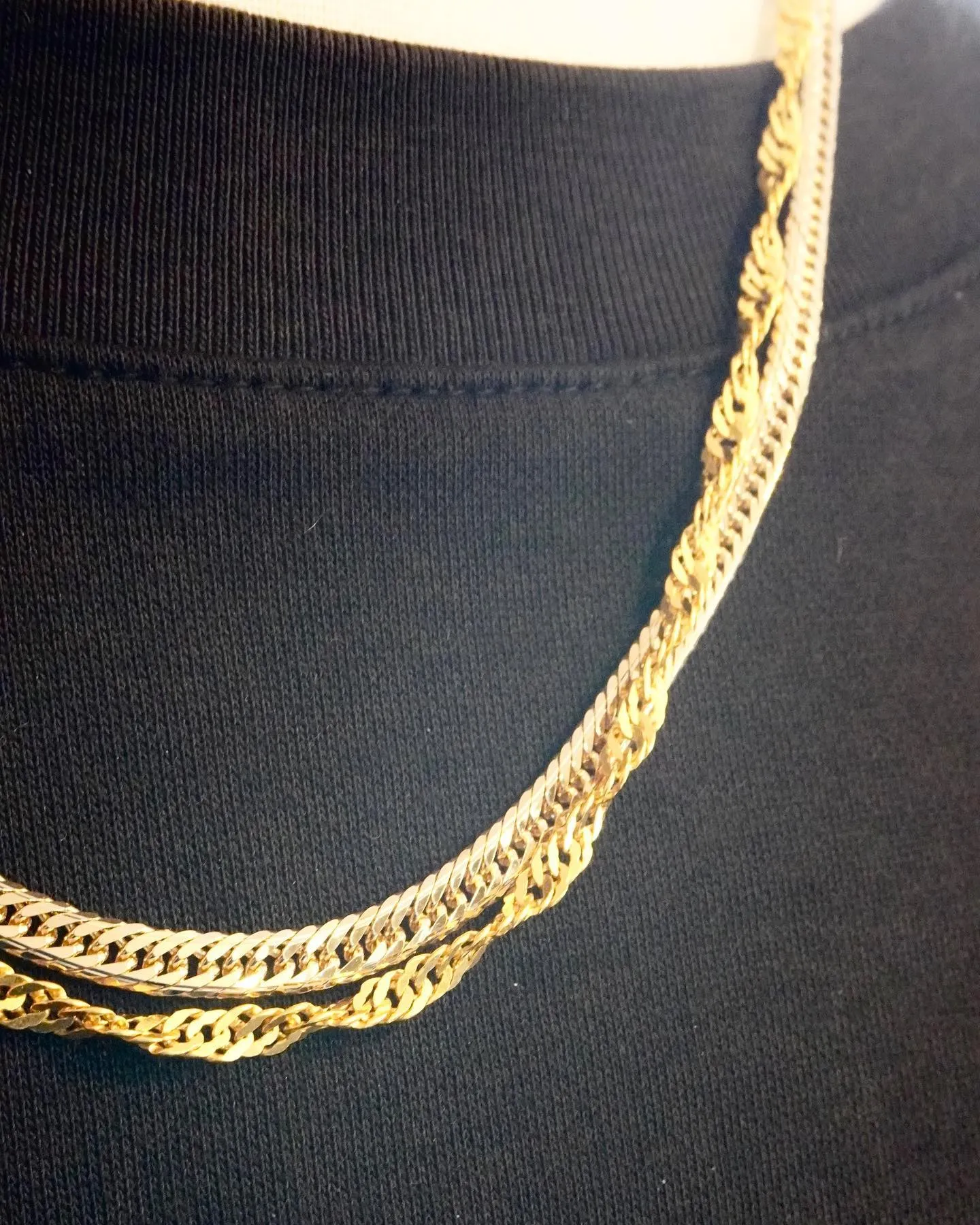 K24 スクリューネックレス⁎⁺˳✧༚