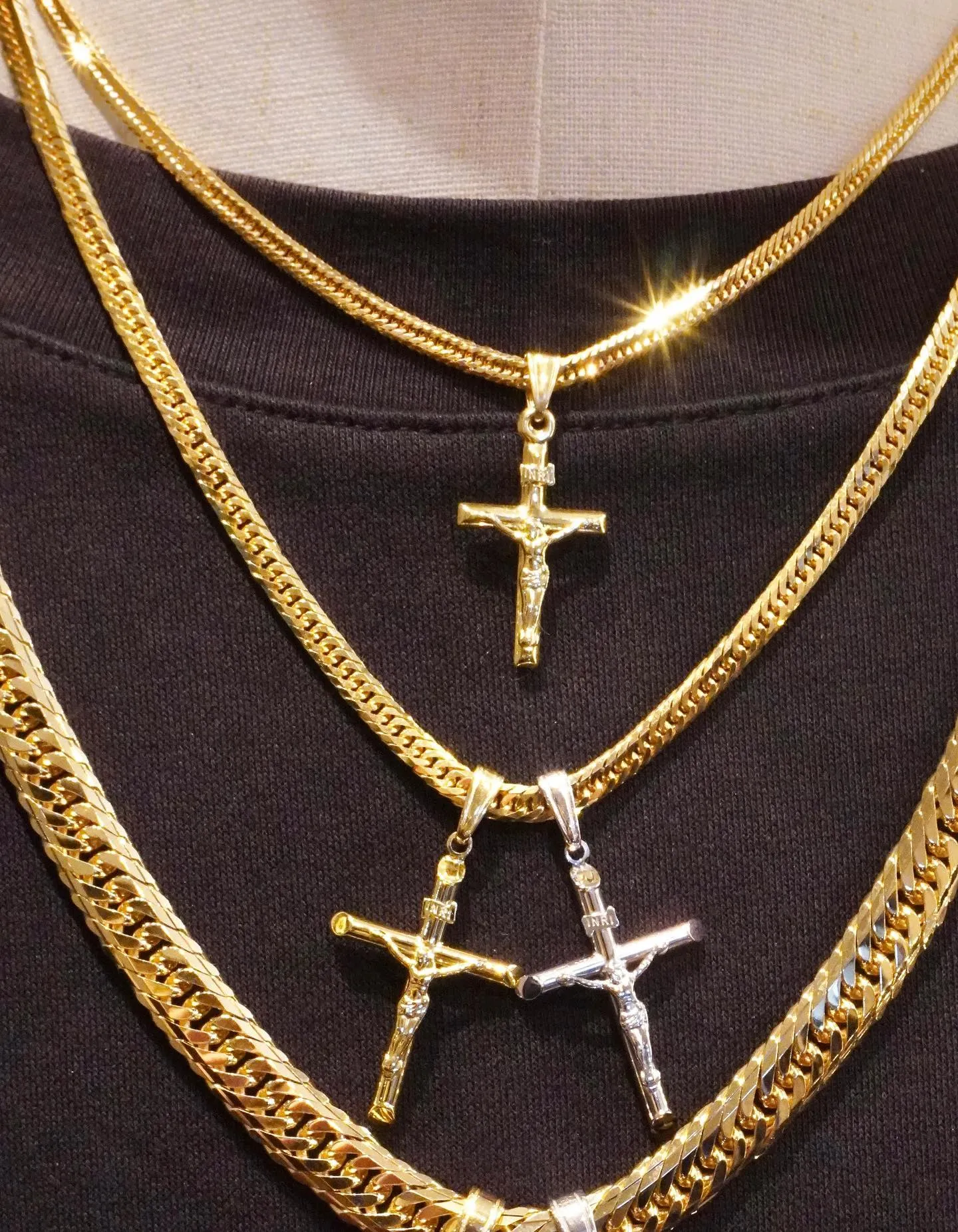 K18/K18WG 磔刑デザイン クロス⁎⁺˳✧༚