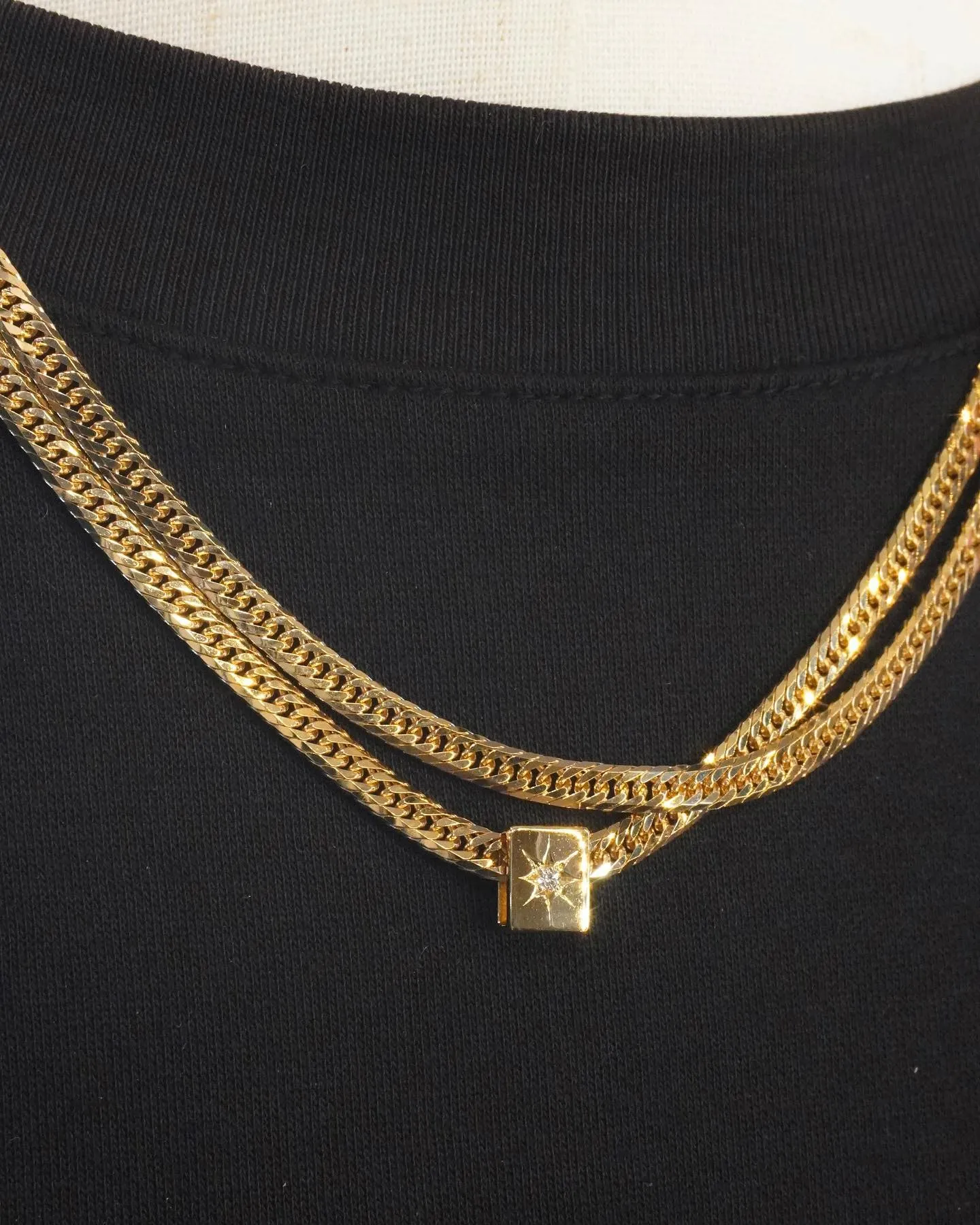 K18 2連＆ビーズ⁎⁺˳✧༚