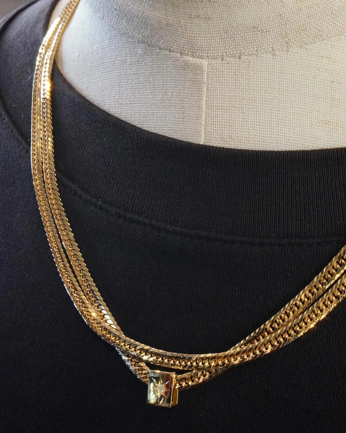 K18 2連＆ビーズ⁎⁺˳✧༚