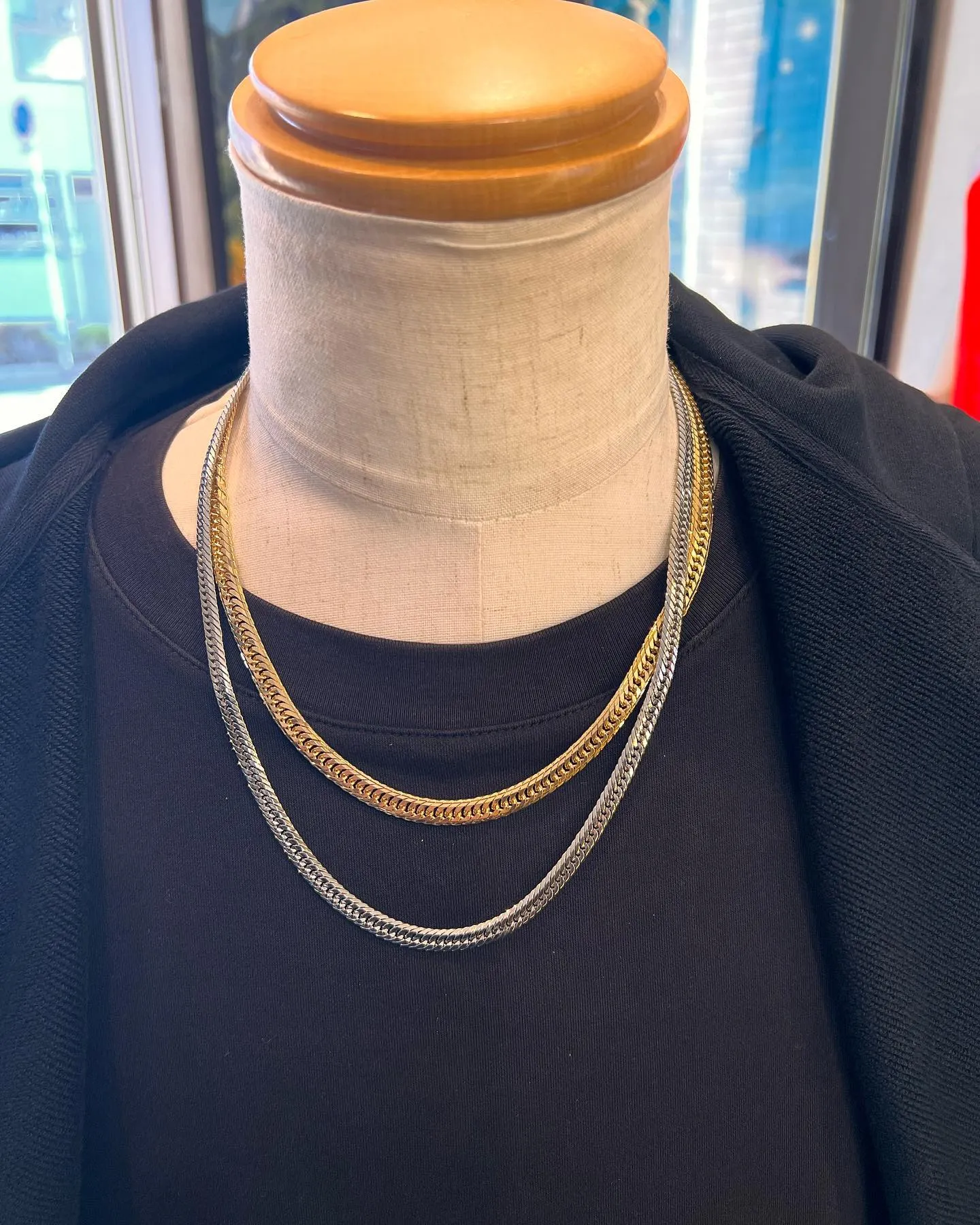 ゴールドとプラチナのコンビ例