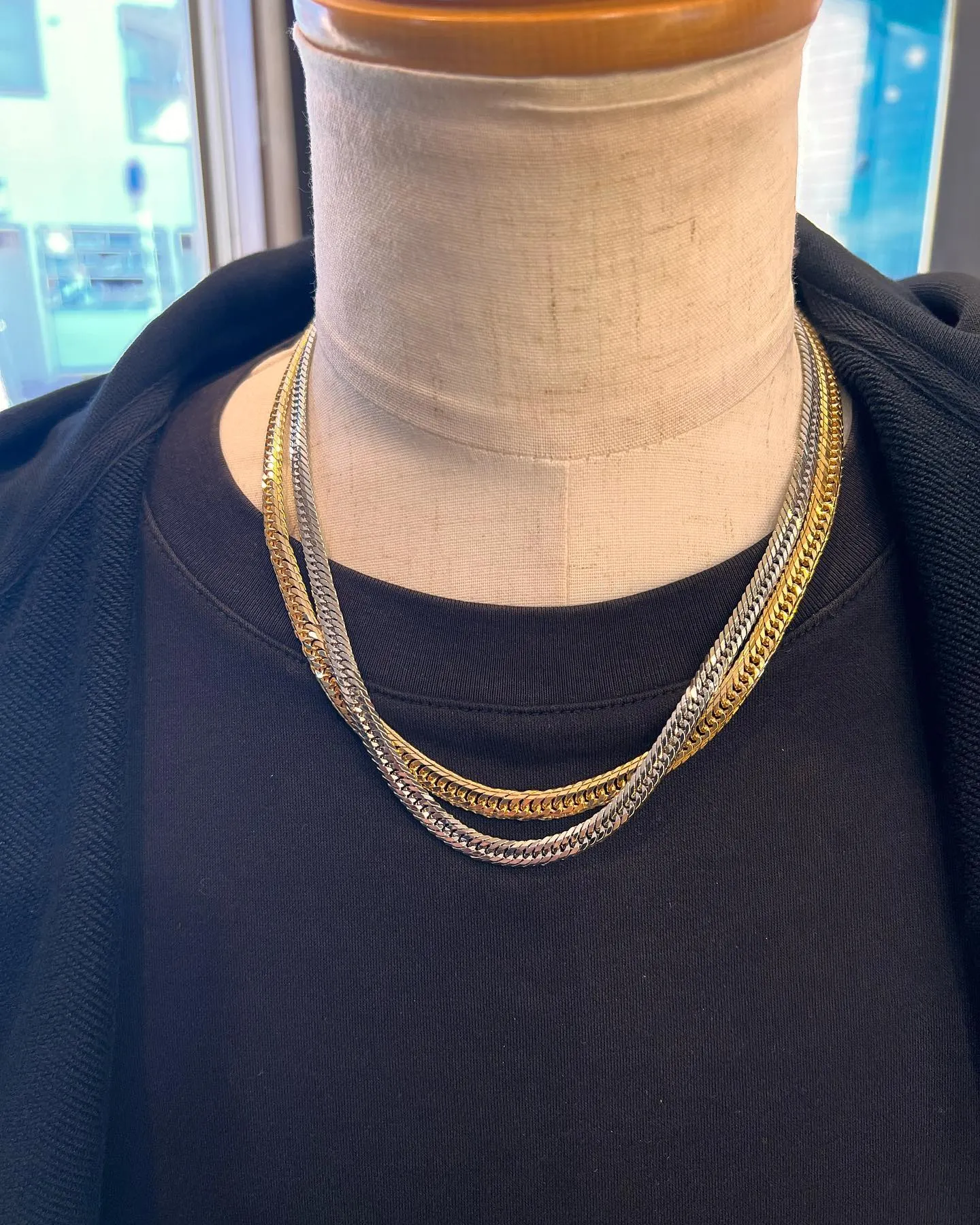 ゴールドとプラチナのコンビ例