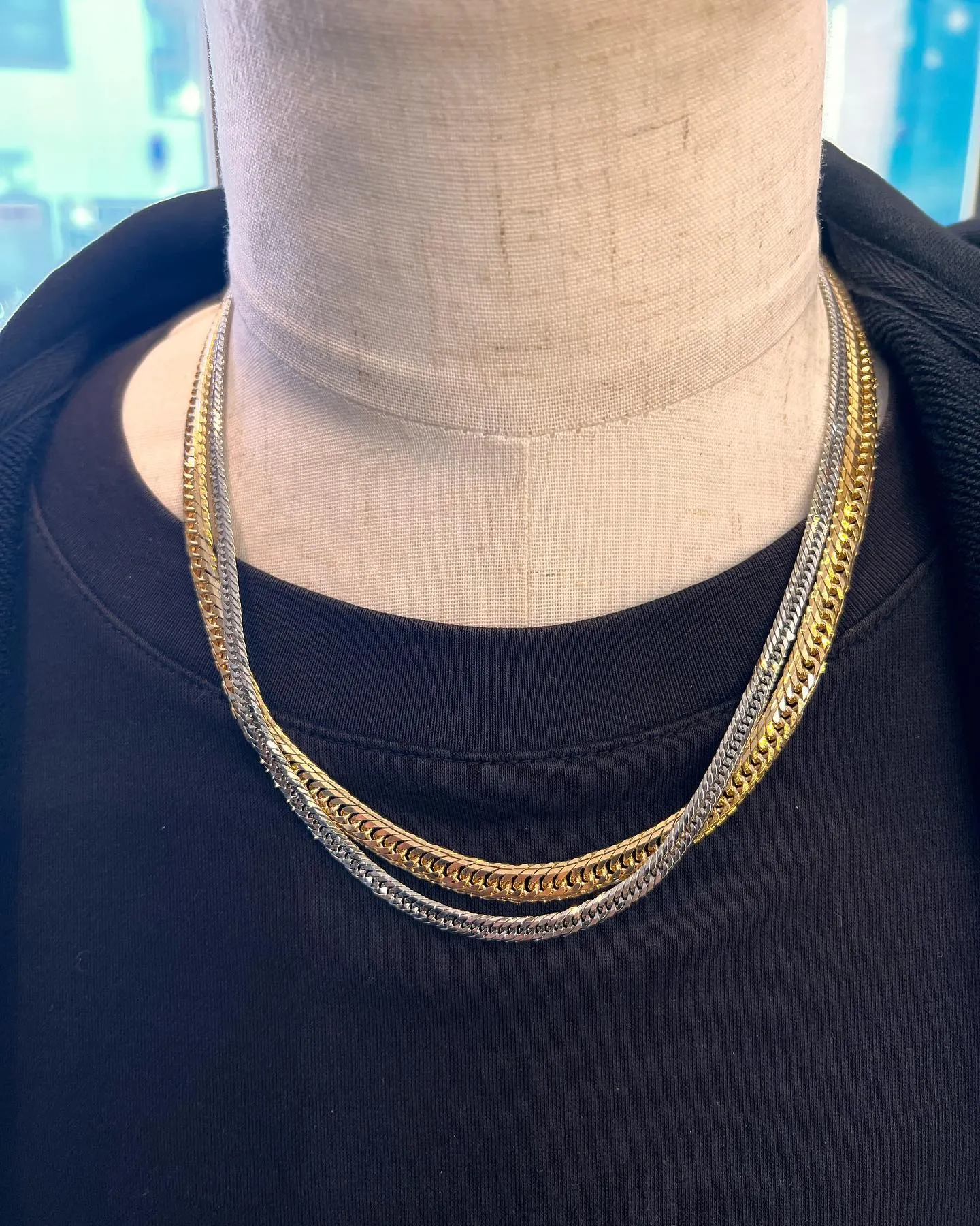 ゴールドとプラチナのコンビ例