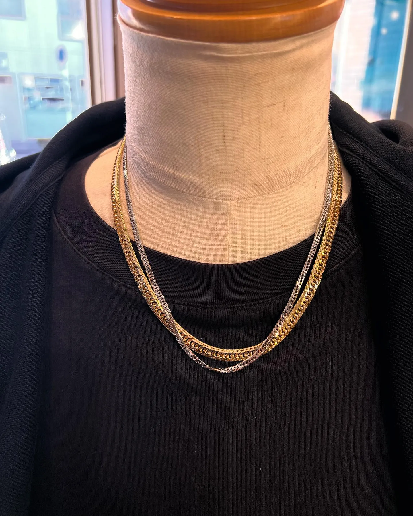 ゴールドとプラチナのコンビ例