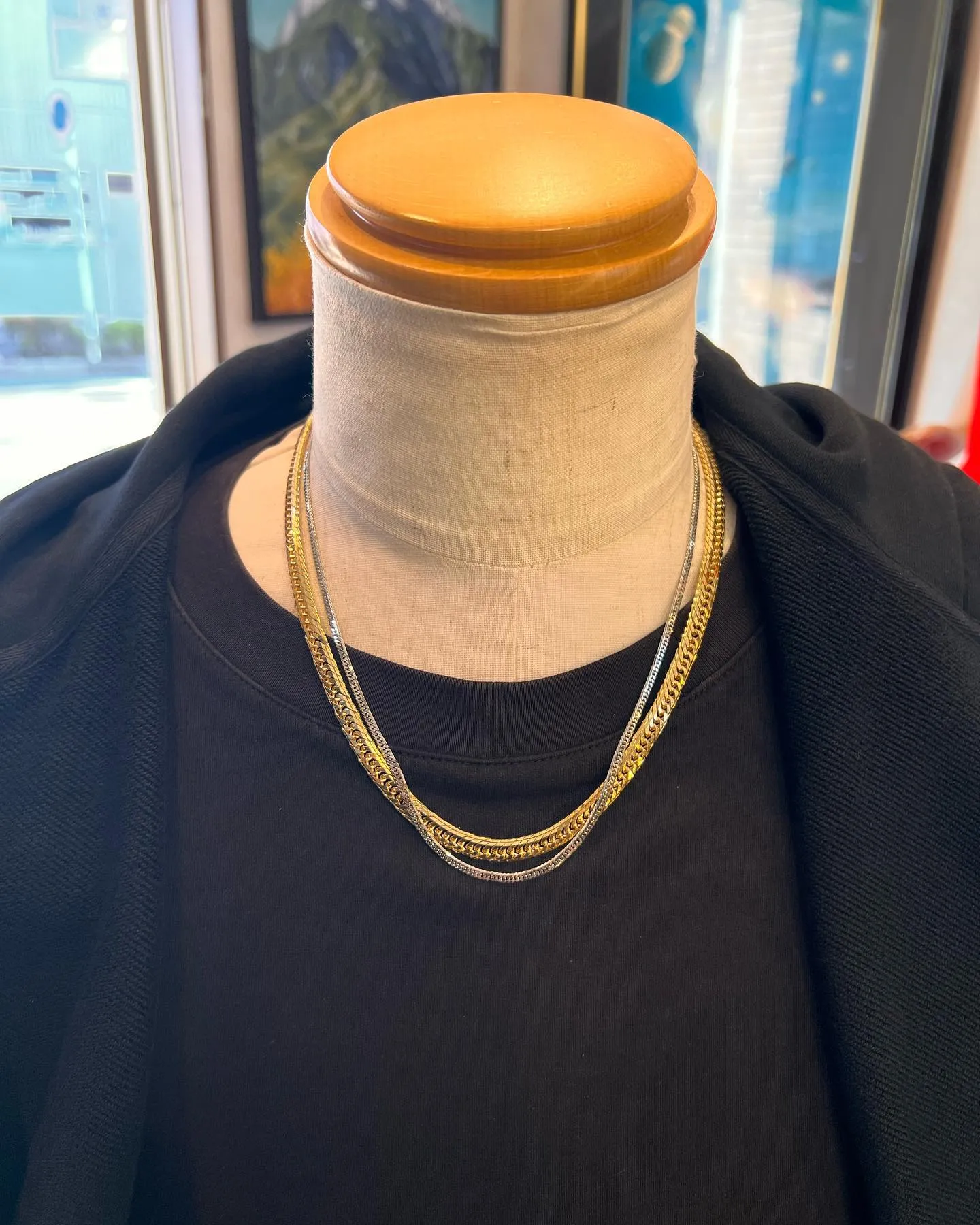 ゴールドとプラチナのコンビ例