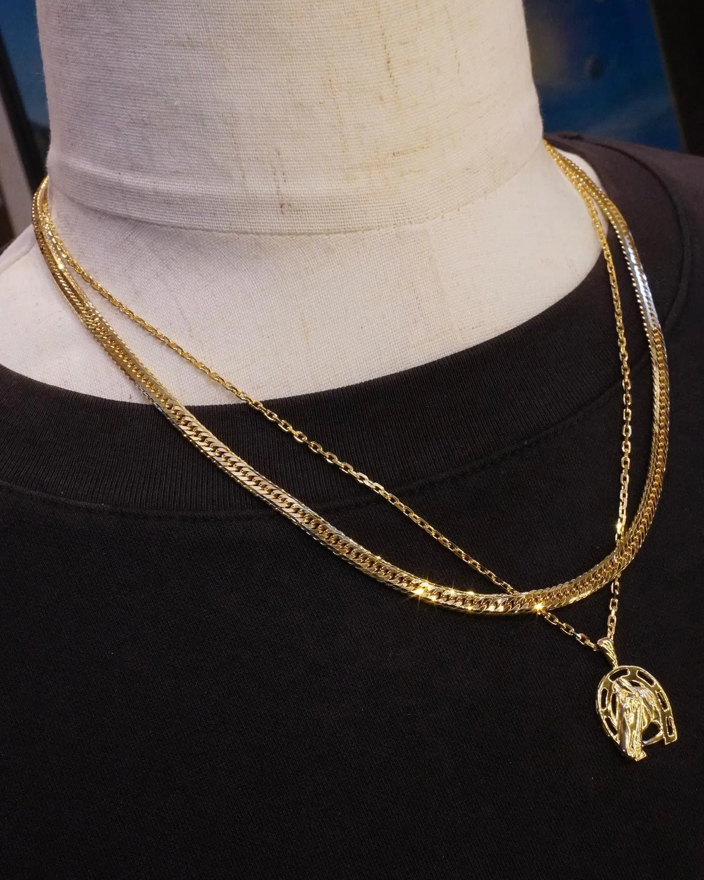 K18 ホースペンダント⁎⁺˳✧༚