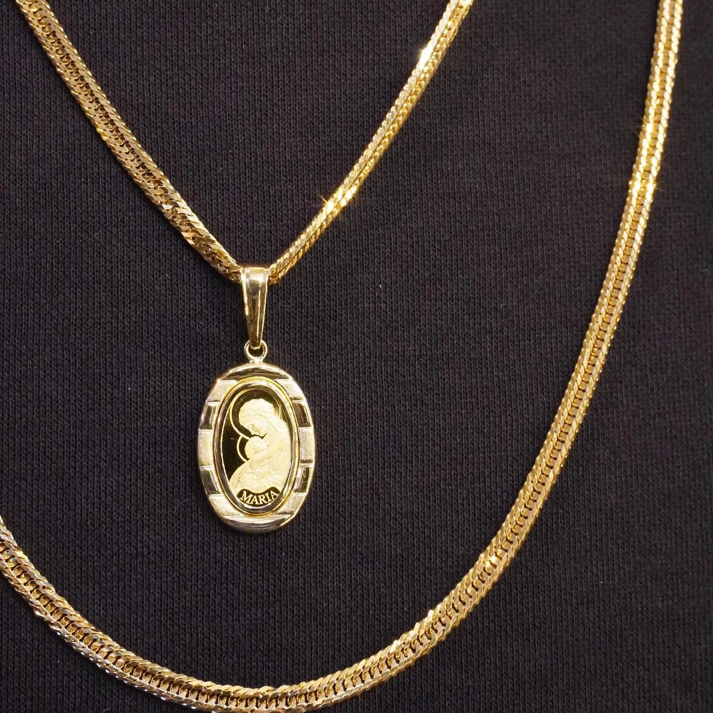 K18  マリアペンダント⁎⁺˳✧༚