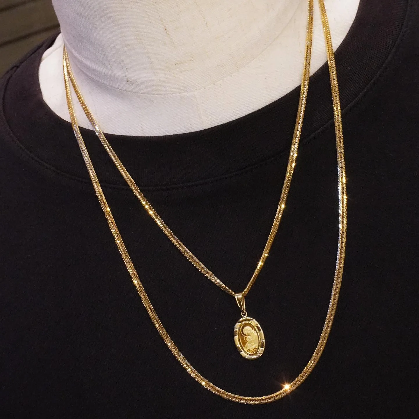 K18  マリアペンダント⁎⁺˳✧༚