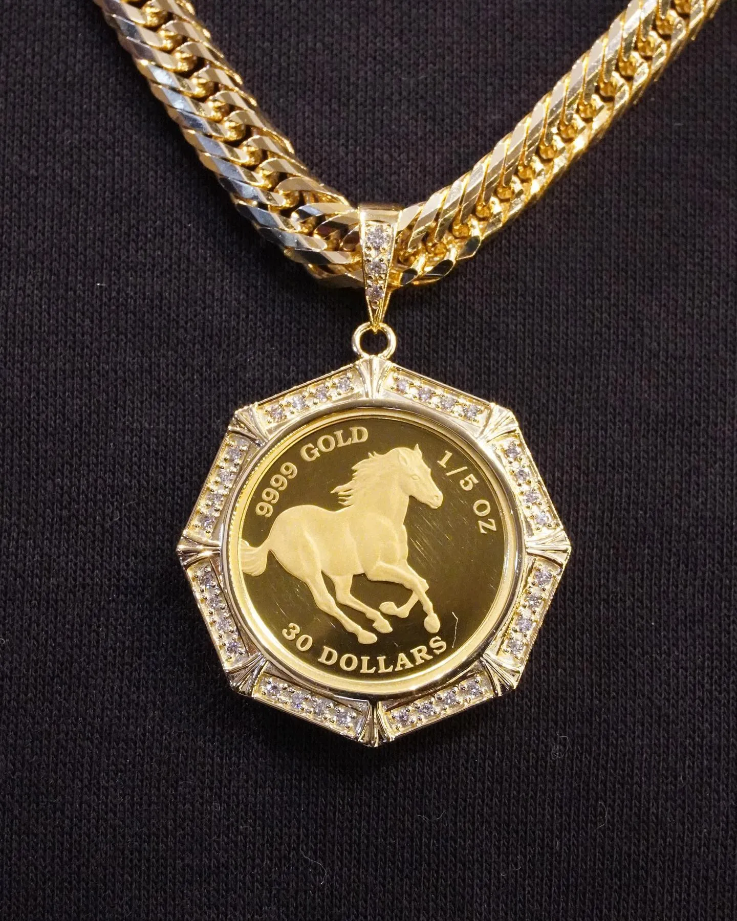 K18 コインペンダント💎