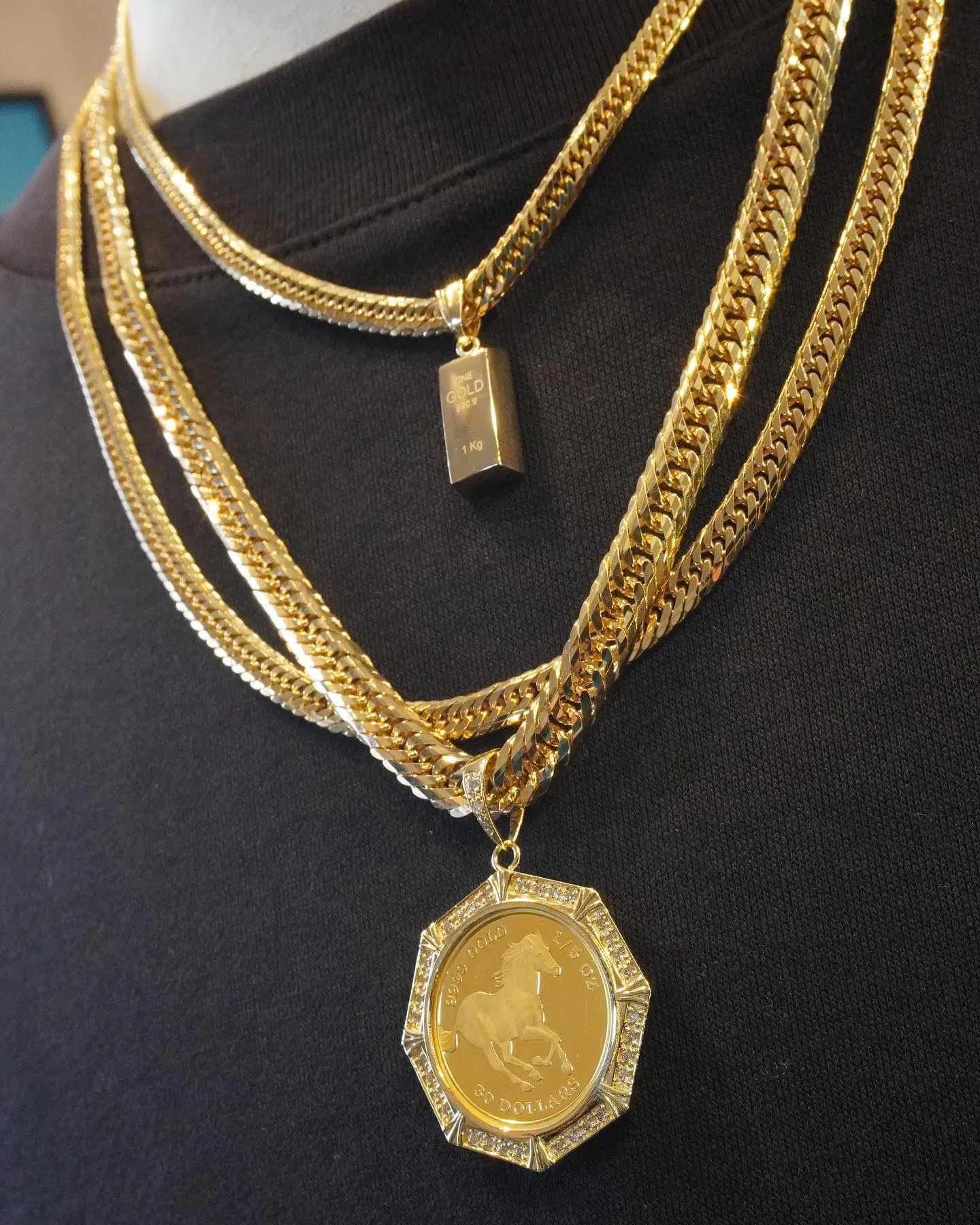 K18 コインペンダント💎