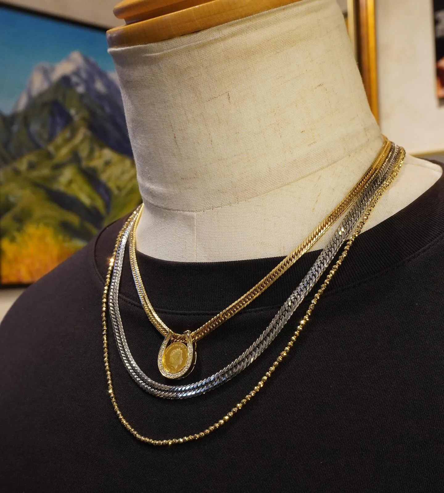 50g50cmの重ね付けイメージ⁎⁺˳✧༚