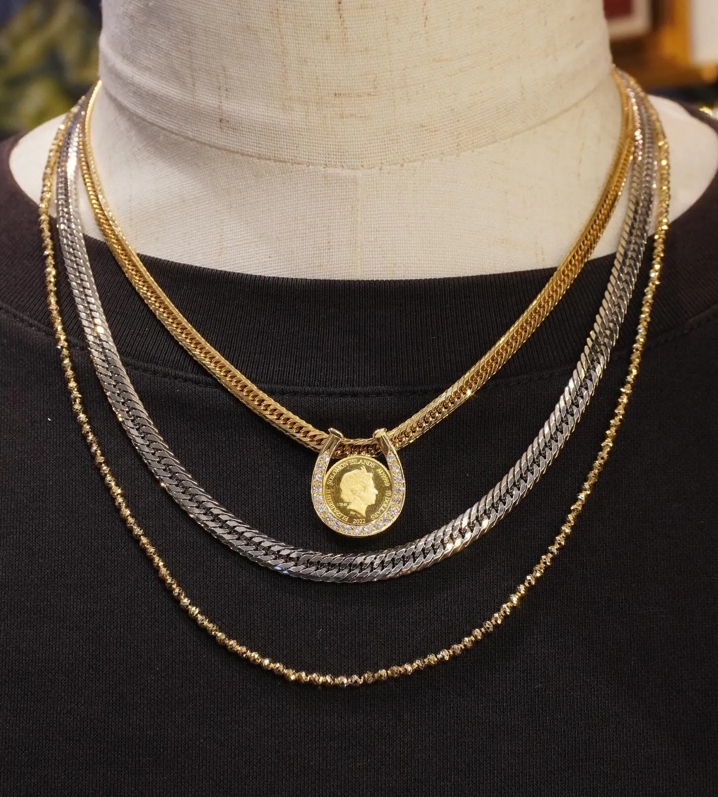 50g50cmの重ね付けイメージ⁎⁺˳✧༚