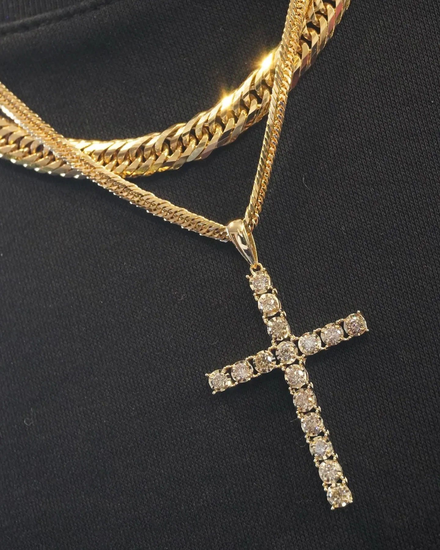 K18 ダイヤクロスコーデ💎