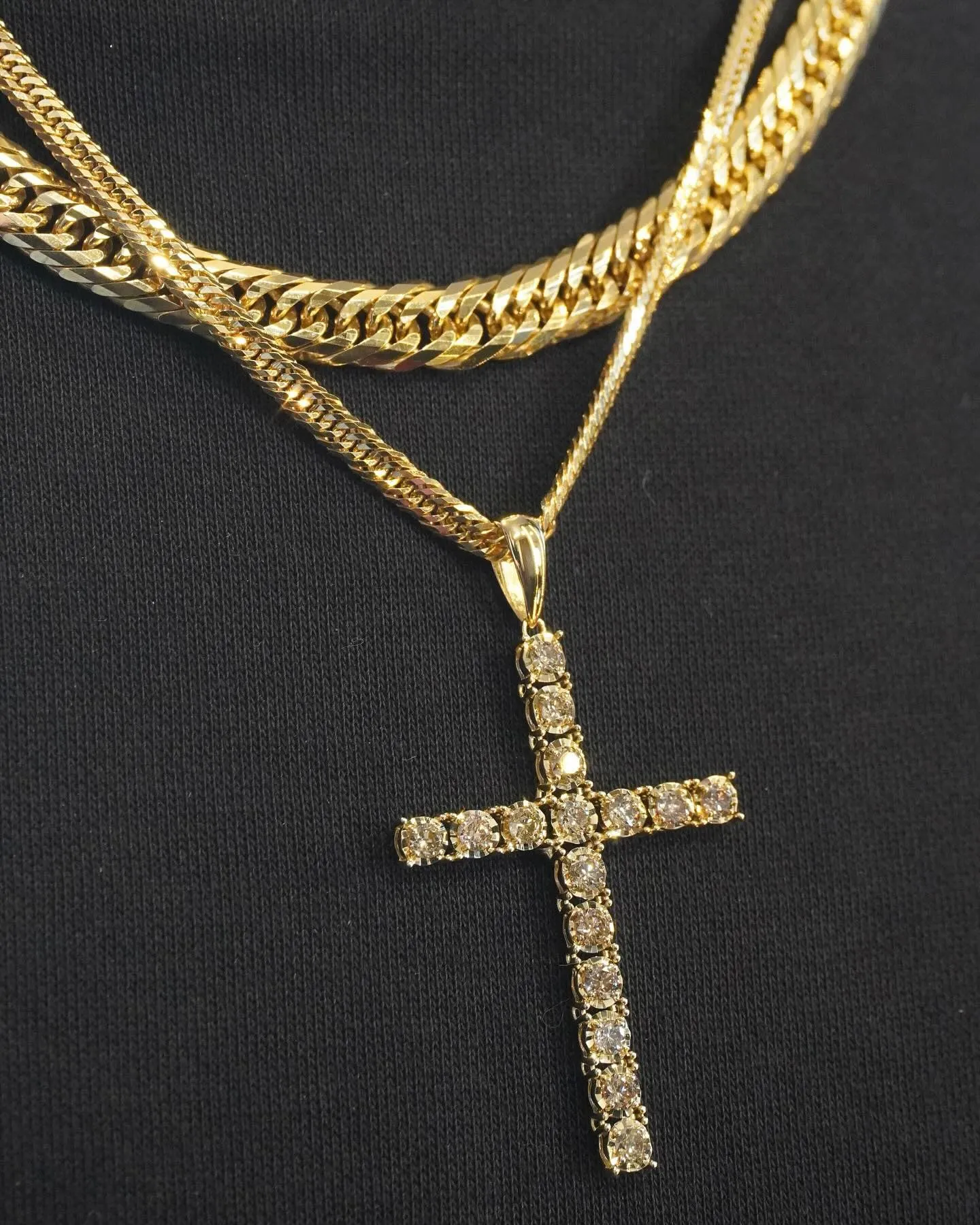 K18 ダイヤクロスコーデ💎