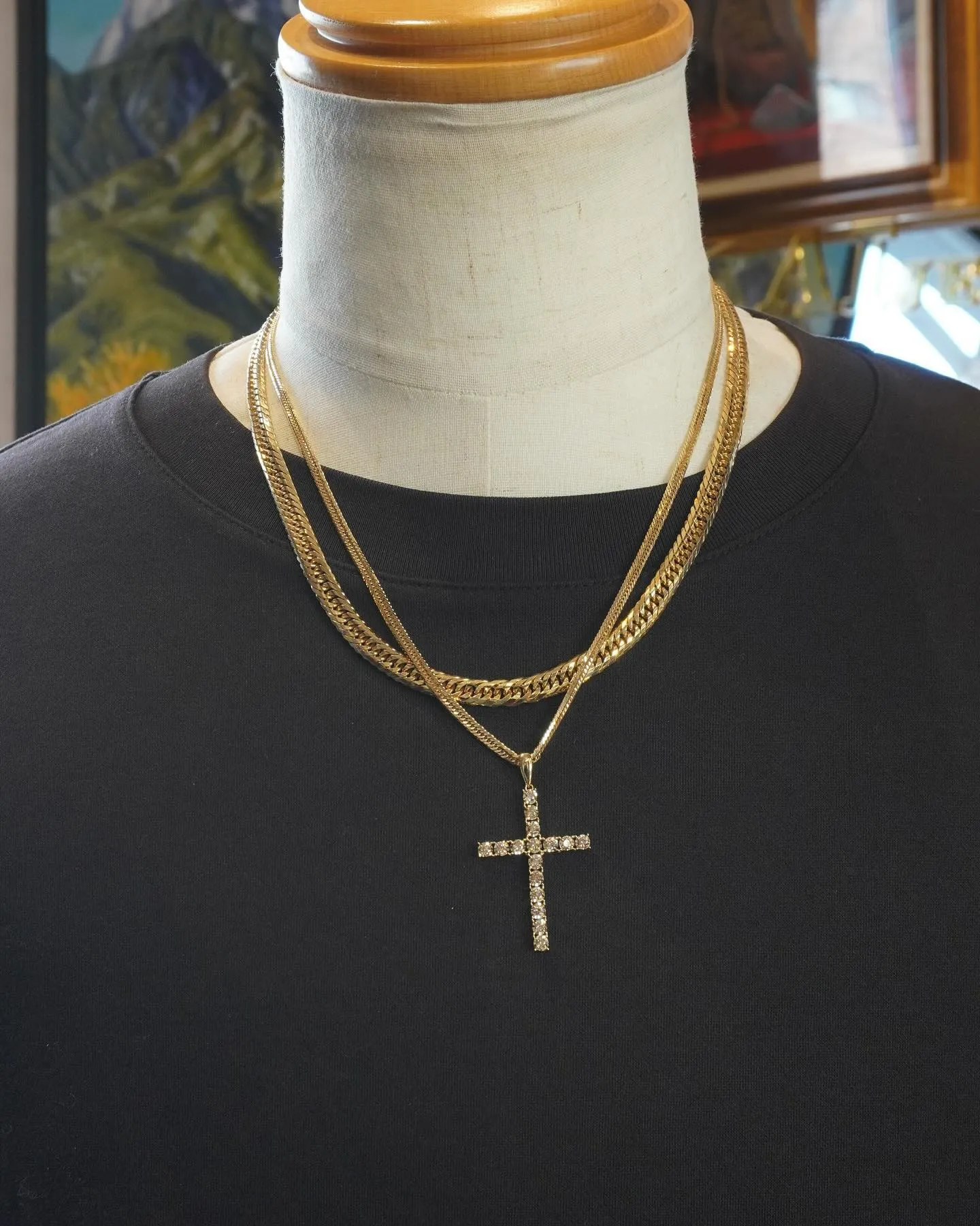 K18 ダイヤクロスコーデ💎