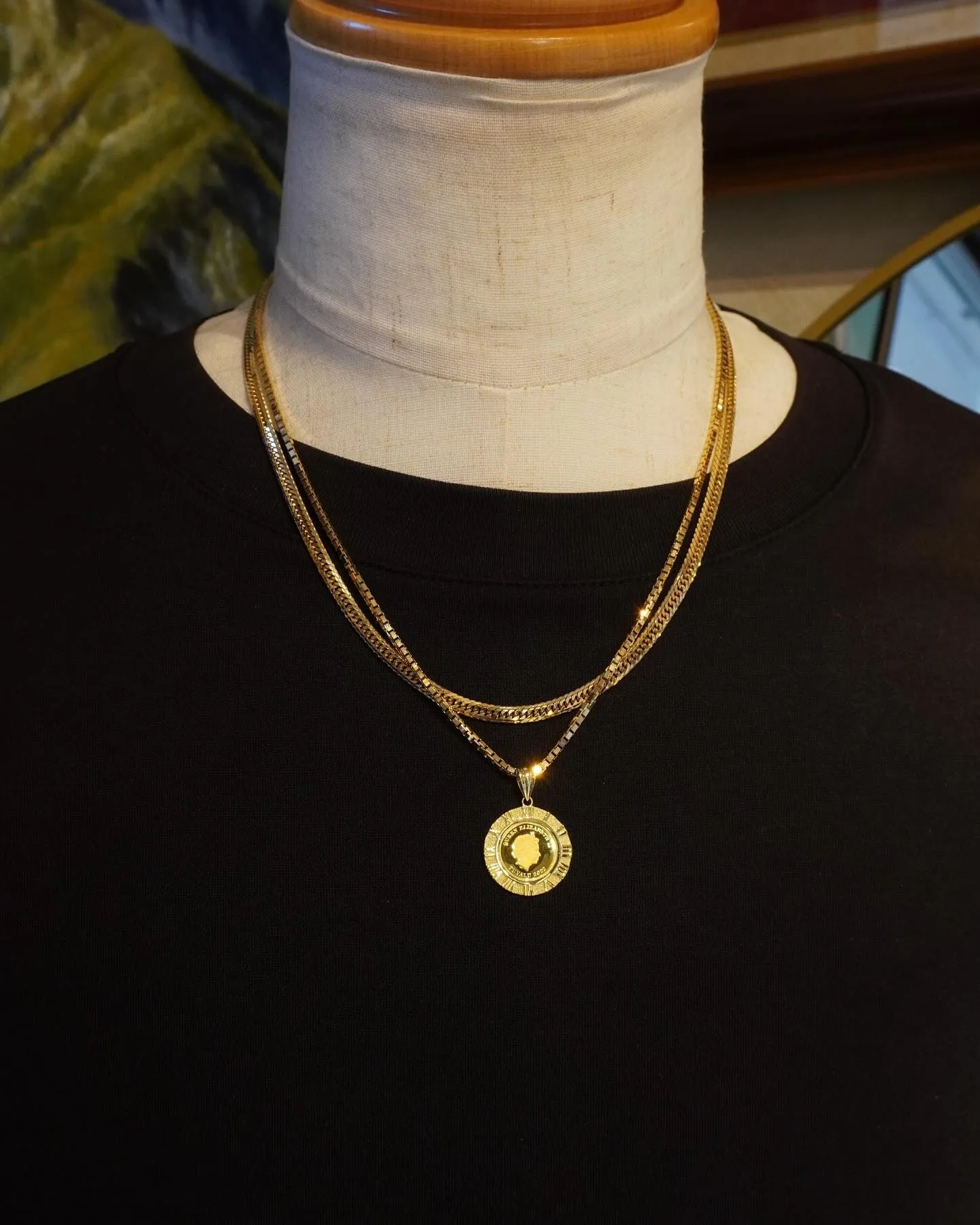 K18 2.15φベネチアンネックレス⁎⁺˳✧༚