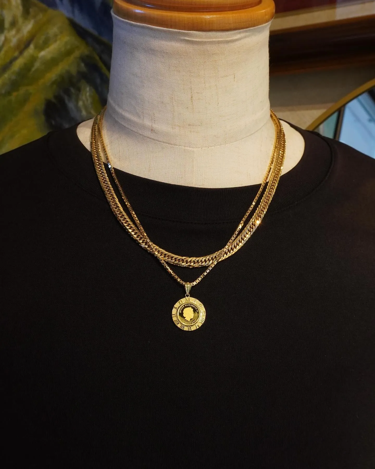 K18 2.15φベネチアンネックレス⁎⁺˳✧༚