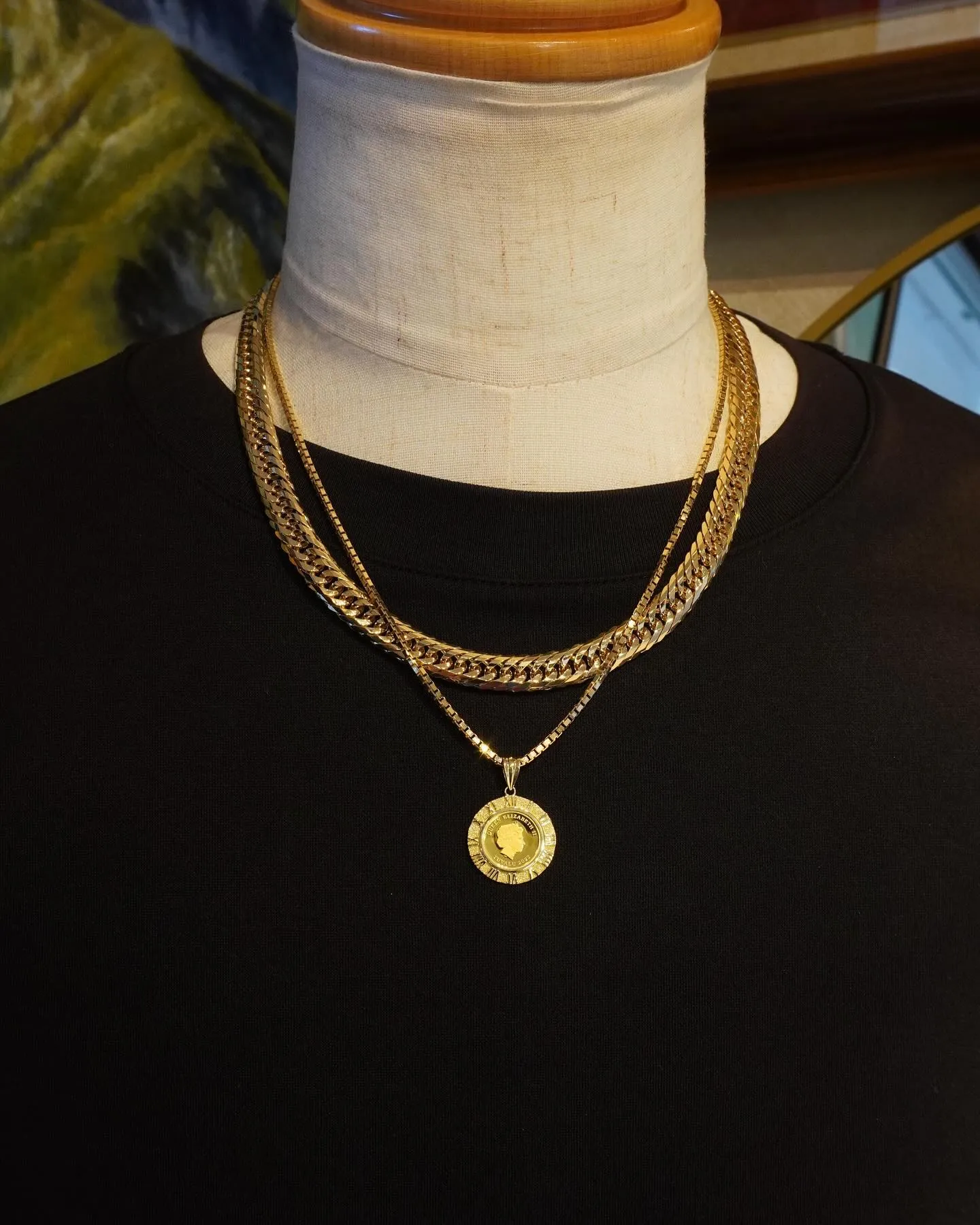 K18 2.15φベネチアンネックレス⁎⁺˳✧༚