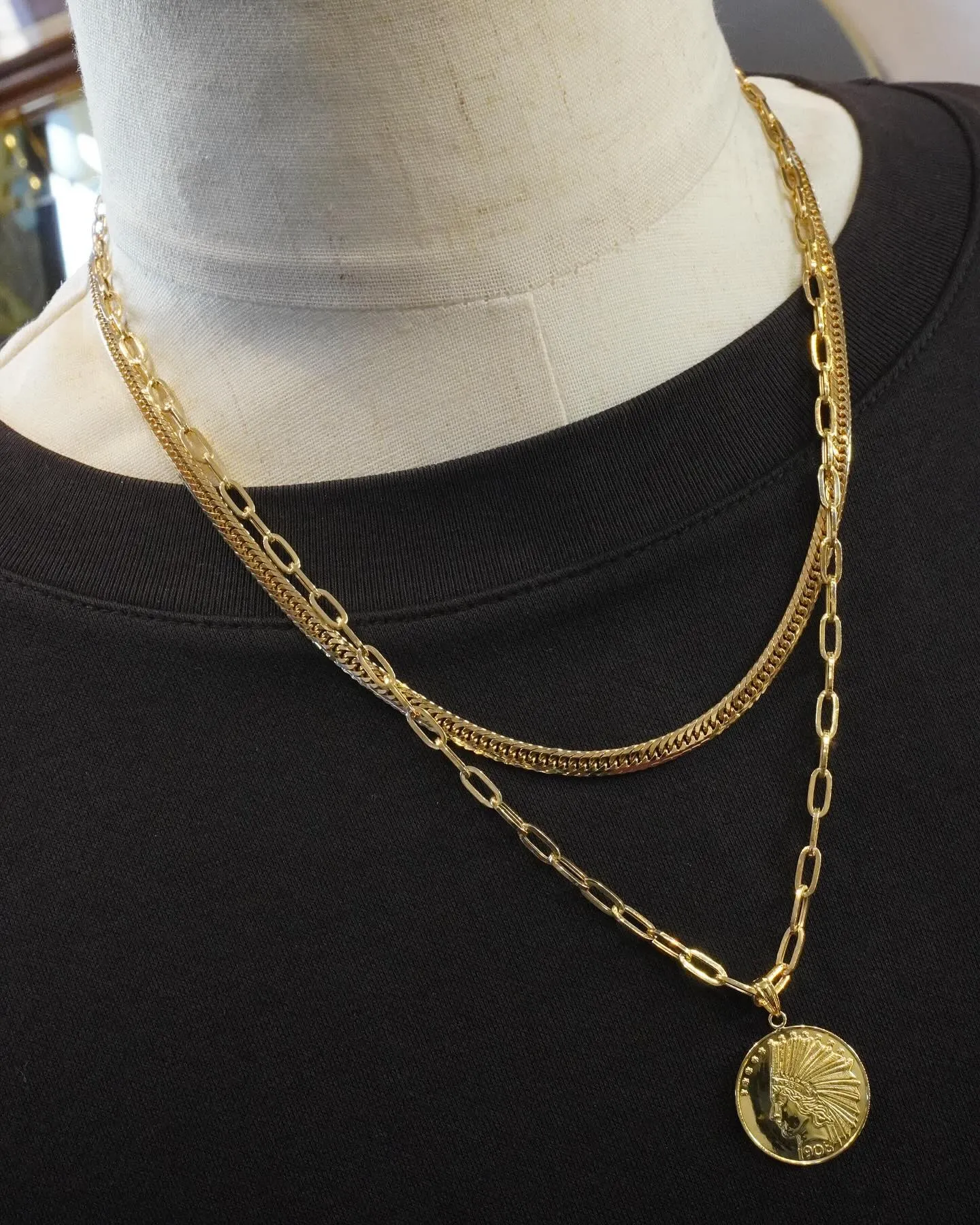 K18 Hクリップ55cm⁎⁺˳✧༚