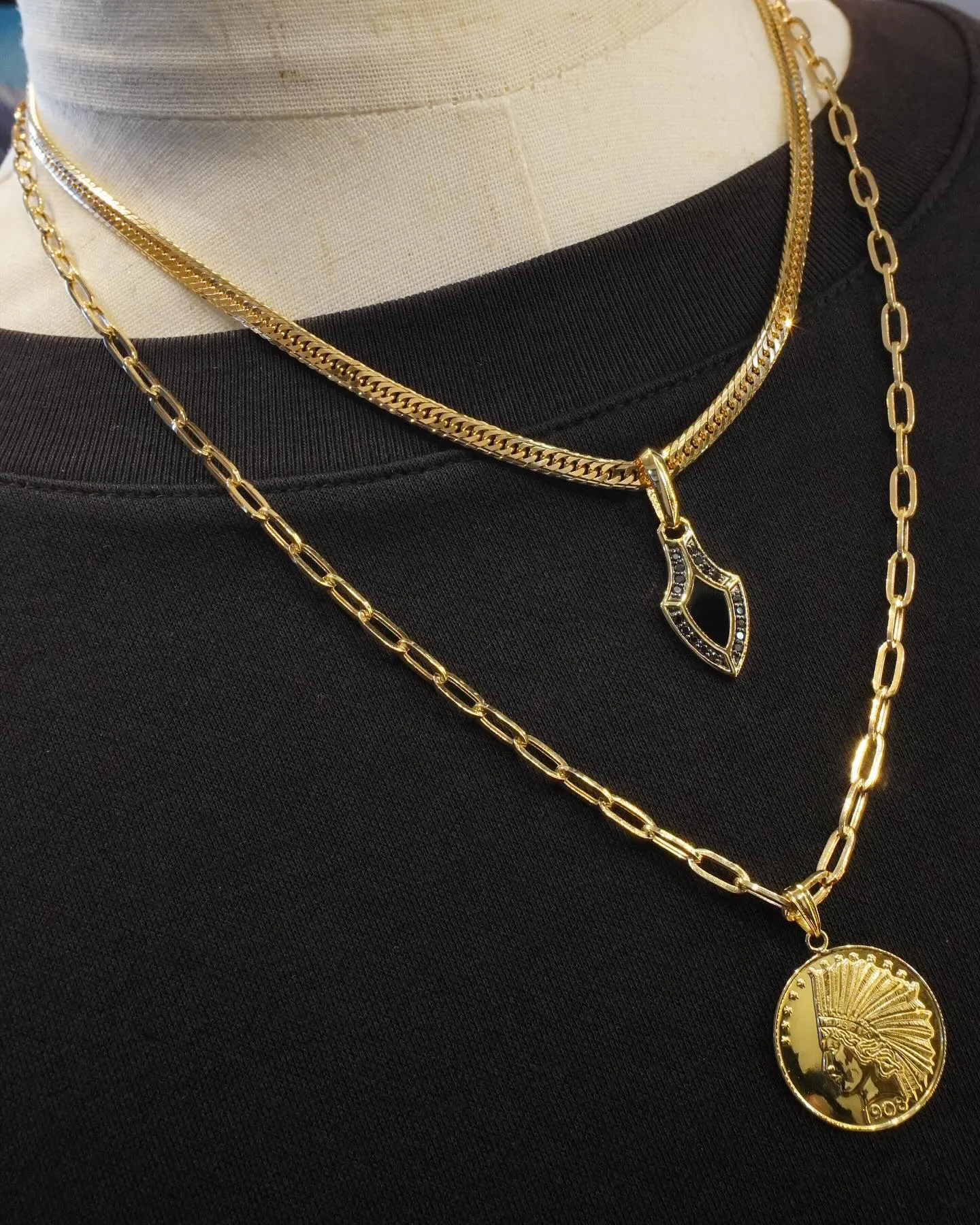 K18 Hクリップ55cm⁎⁺˳✧༚