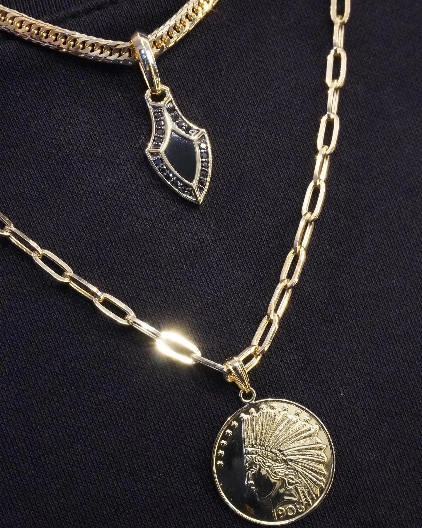 K18 Hクリップ55cm⁎⁺˳✧༚