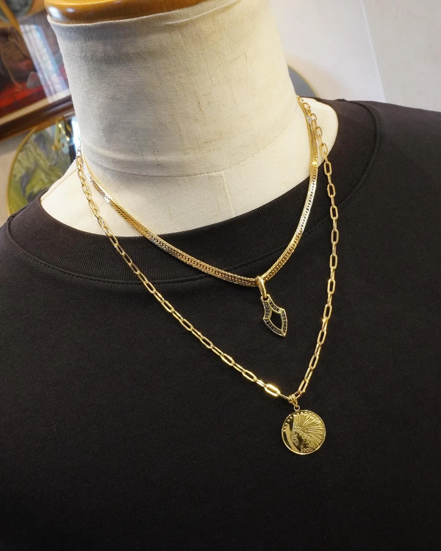 K18 Hクリップ55cm⁎⁺˳✧༚