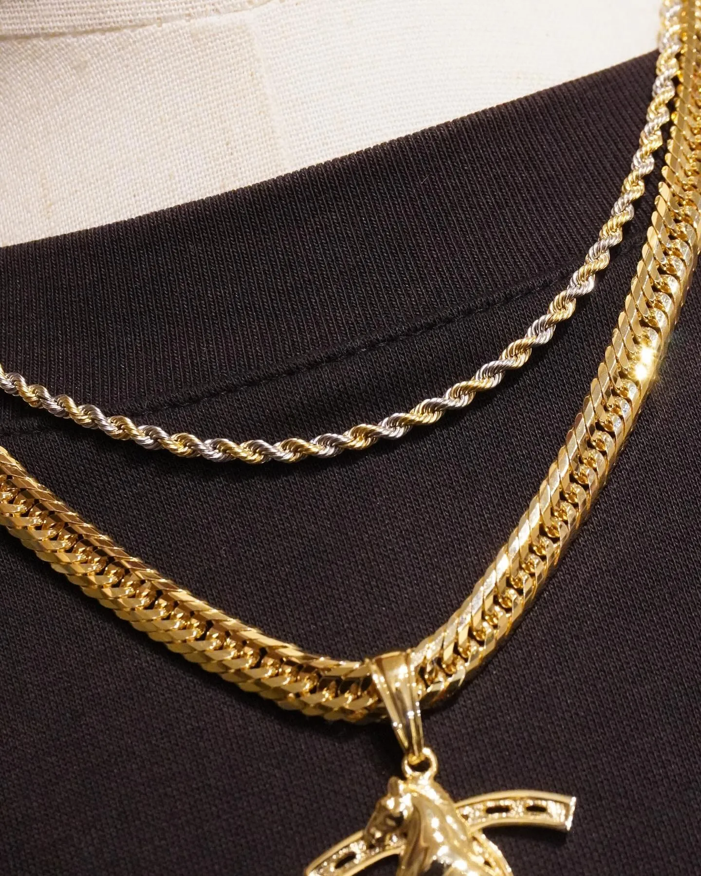 K18 ホースペンダント⁎⁺˳✧༚