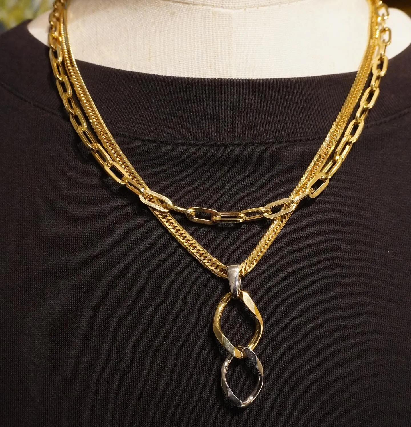 K18/Pt オンリーワンペンダント⁎⁺˳✧༚