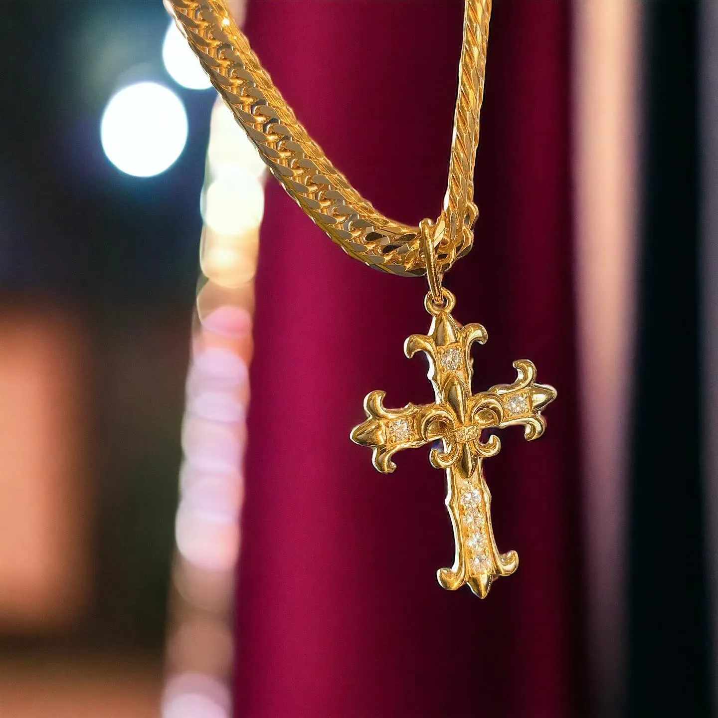 K18 新作クロス⁎⁺˳✧༚