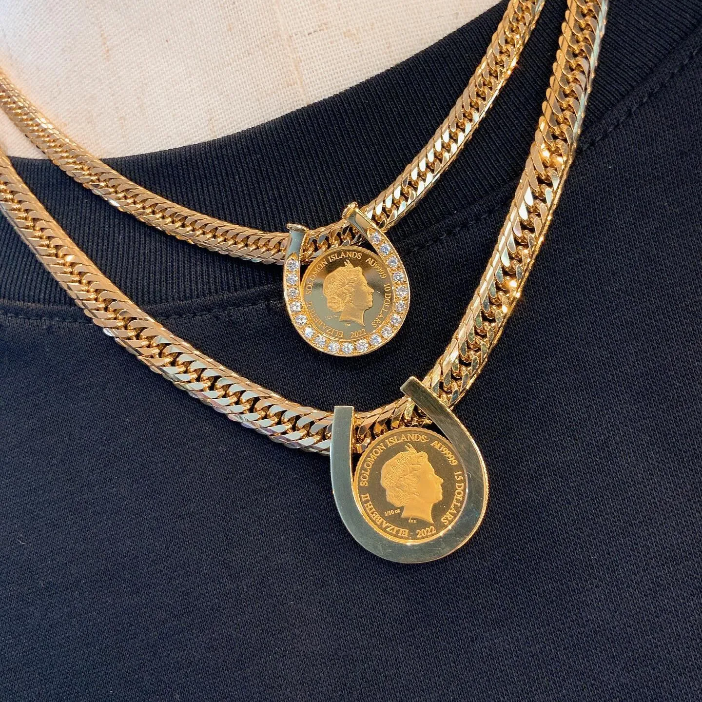 K18/K24 幸運を運ぶ馬蹄モチーフ⁎⁺˳✧༚