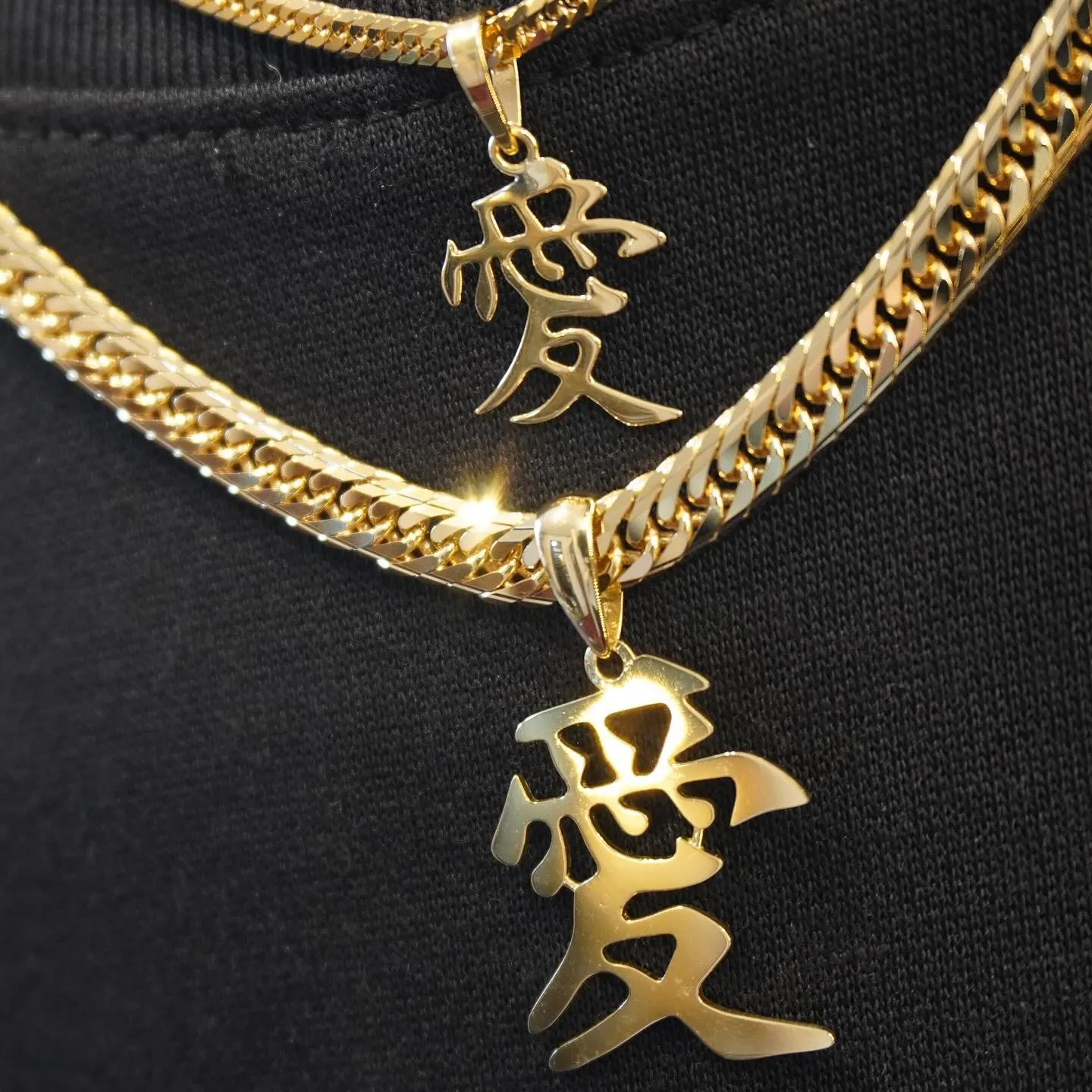 K18 クセ強ペンダント⁎⁺˳✧༚