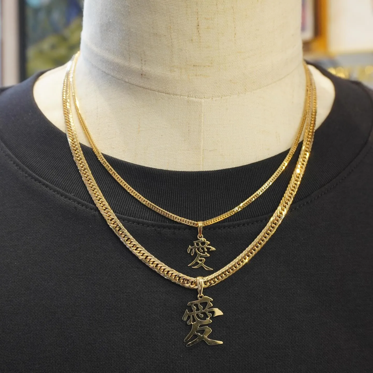 K18 クセ強ペンダント⁎⁺˳✧༚