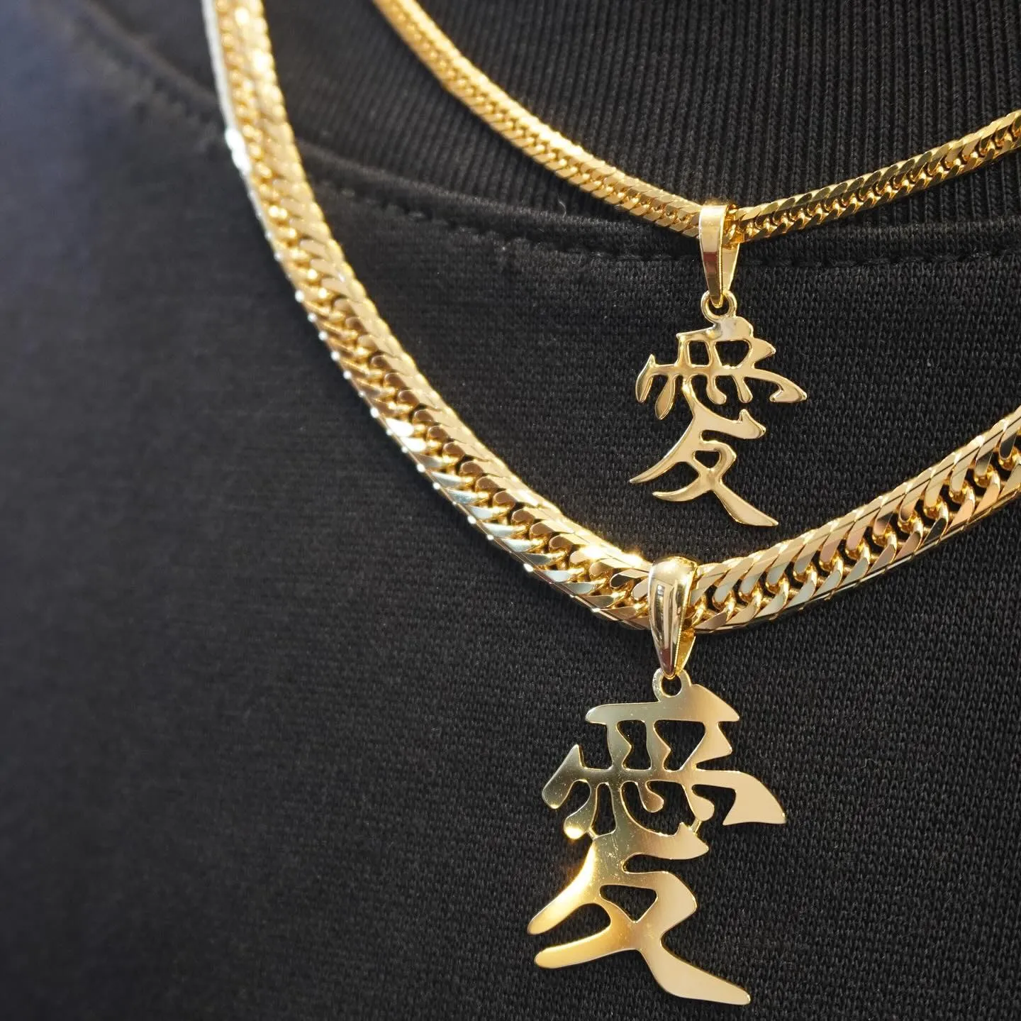 K18 クセ強ペンダント⁎⁺˳✧༚