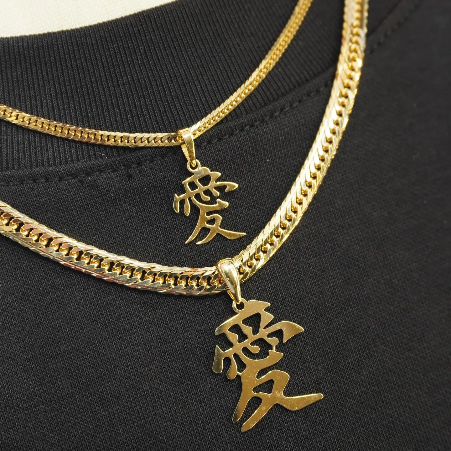 K18 クセ強ペンダント⁎⁺˳✧༚