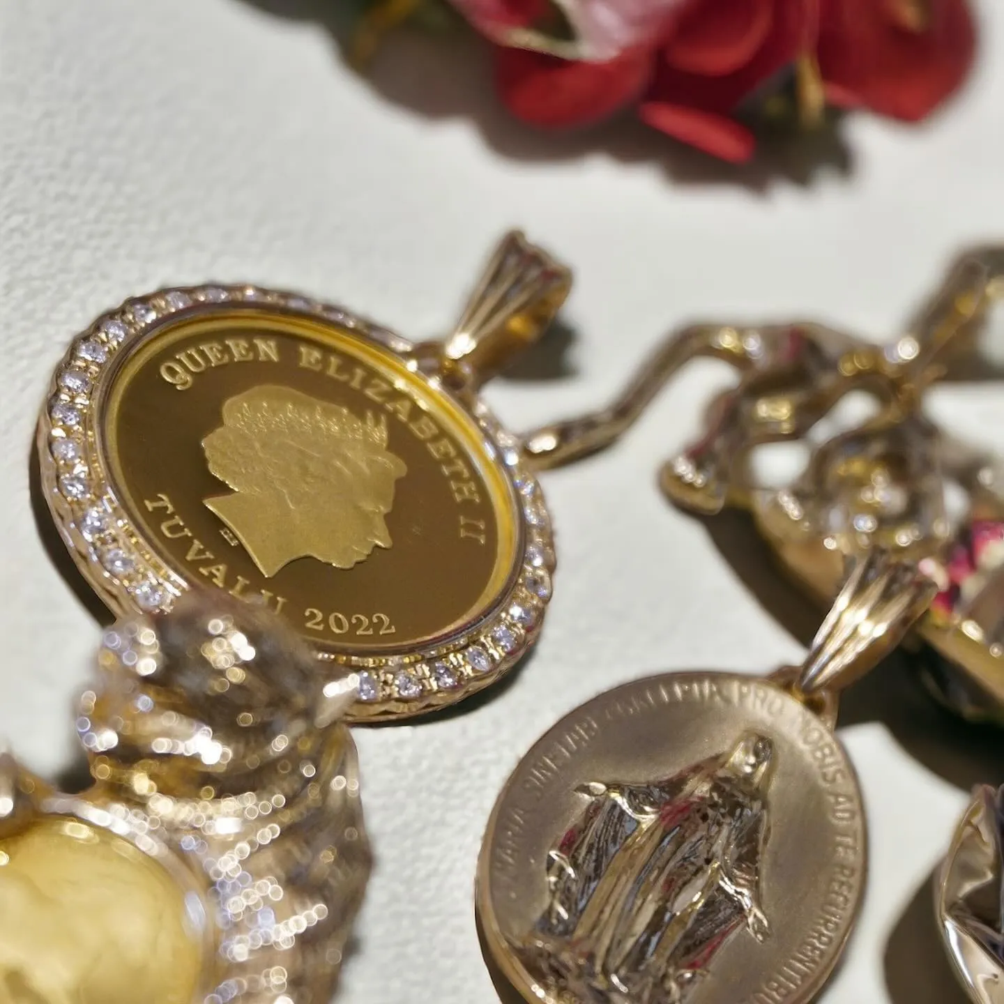 500円玉サイズペンダント⁎⁺˳✧༚