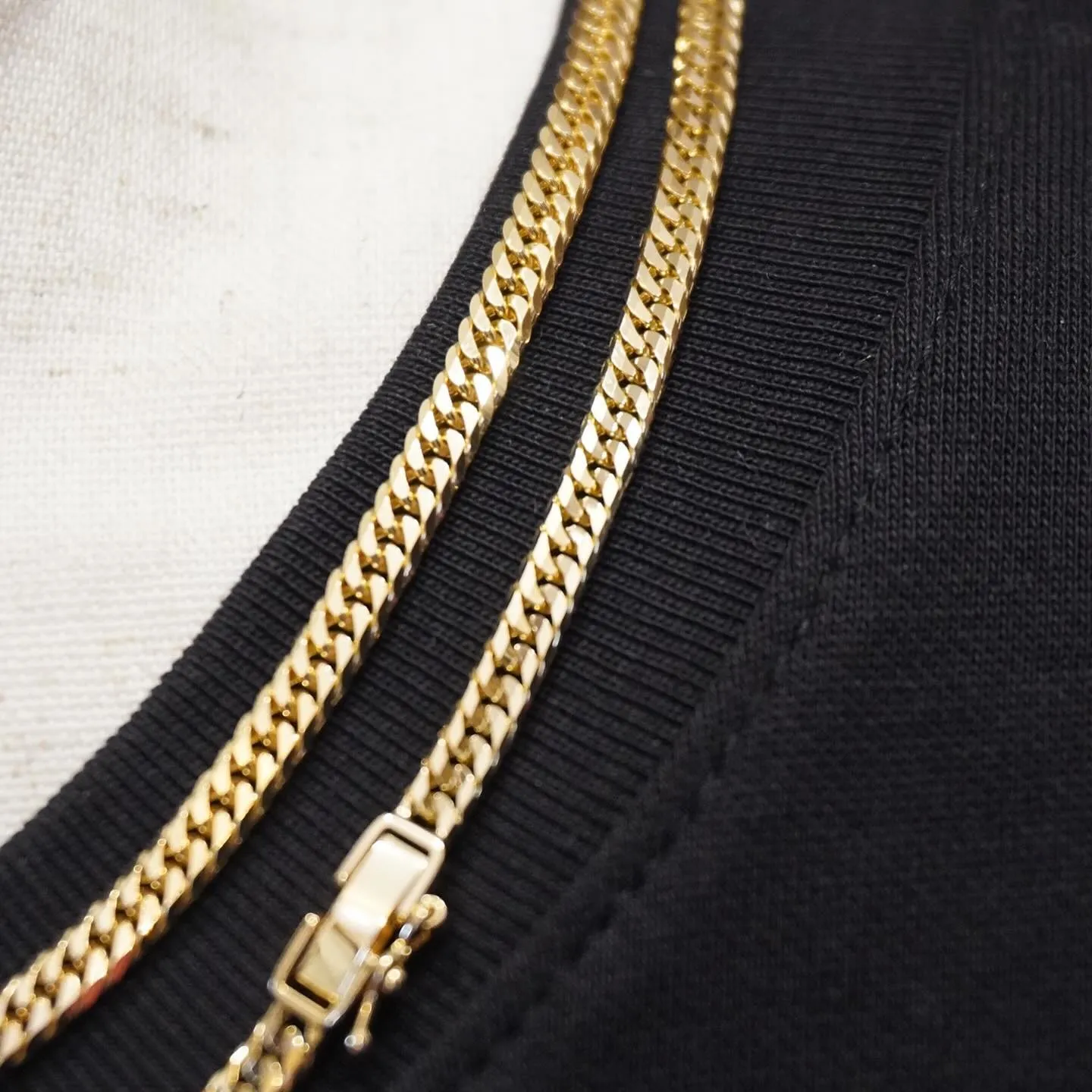 K18 新入荷16面カットダブル⁎⁺˳✧༚