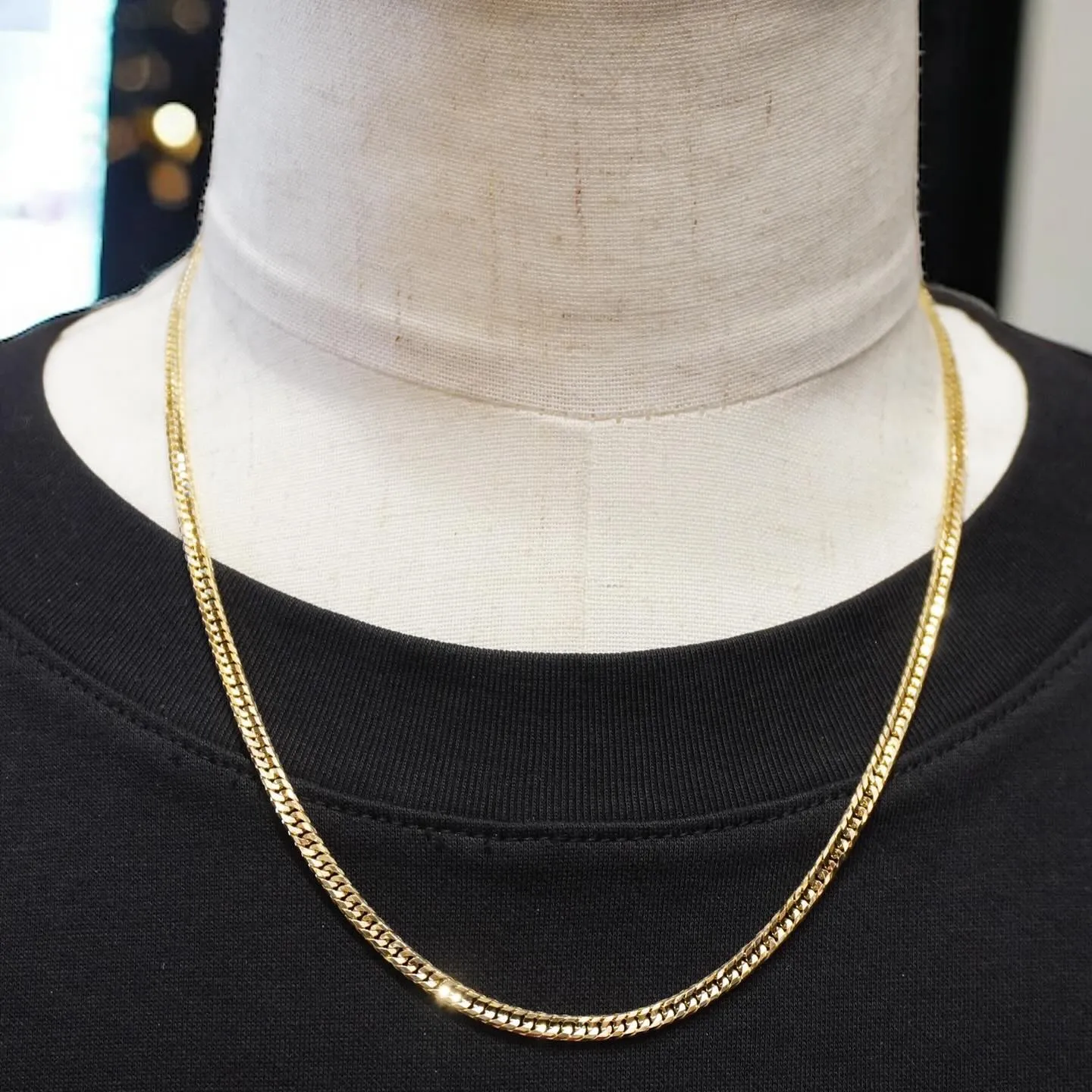 K18 新入荷16面カットダブル⁎⁺˳✧༚