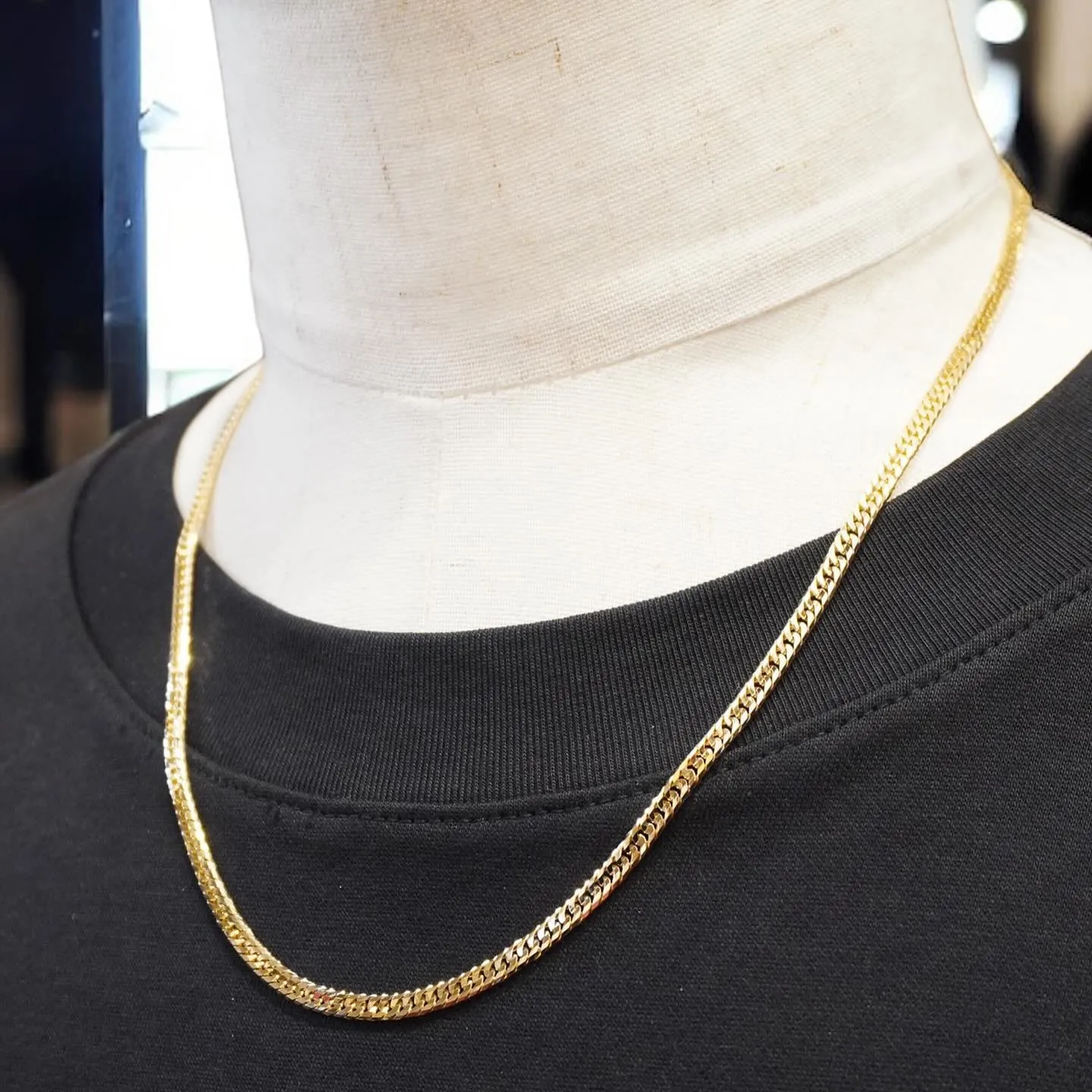 K18 新入荷16面カットダブル⁎⁺˳✧༚